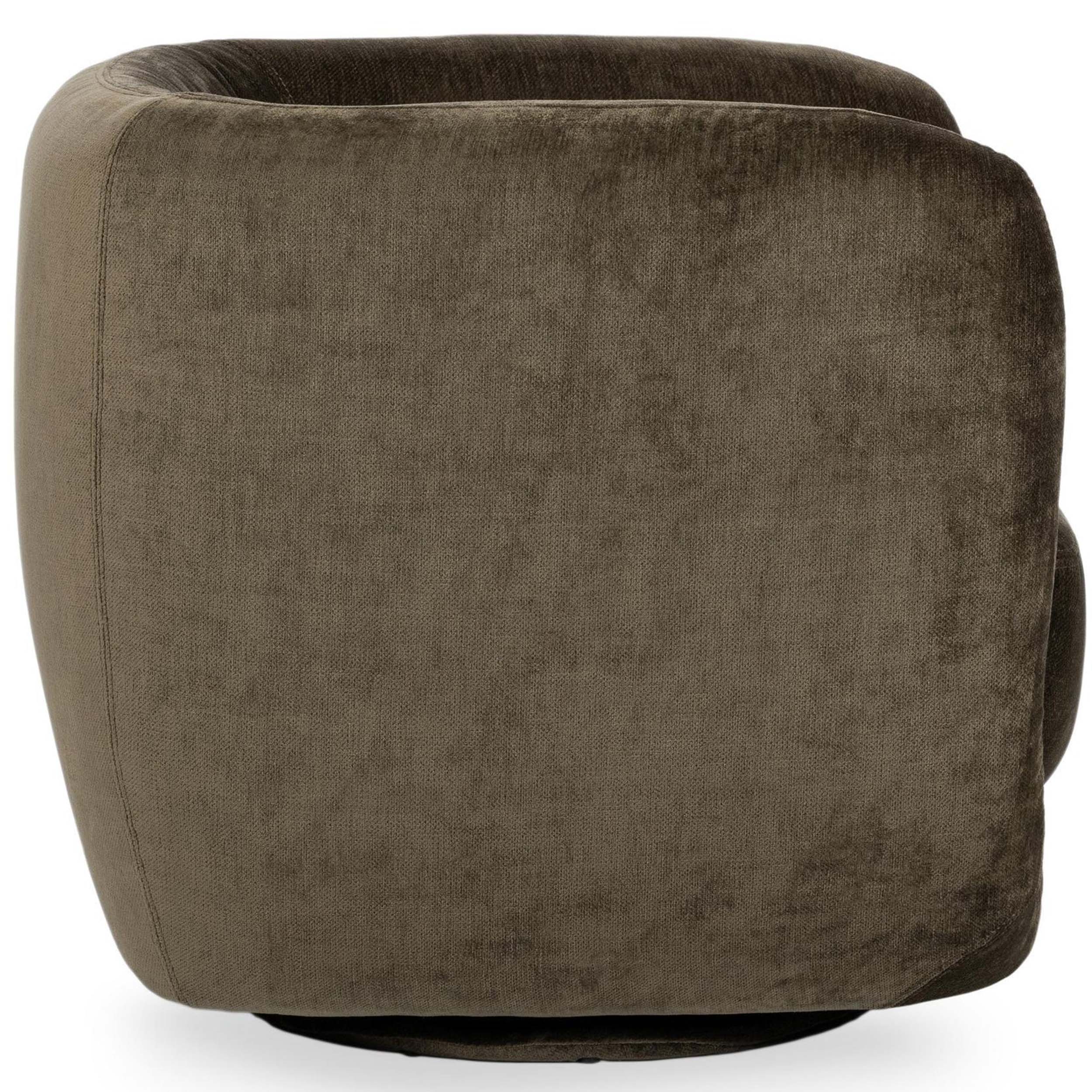 Nico Swivel Chair, Olive