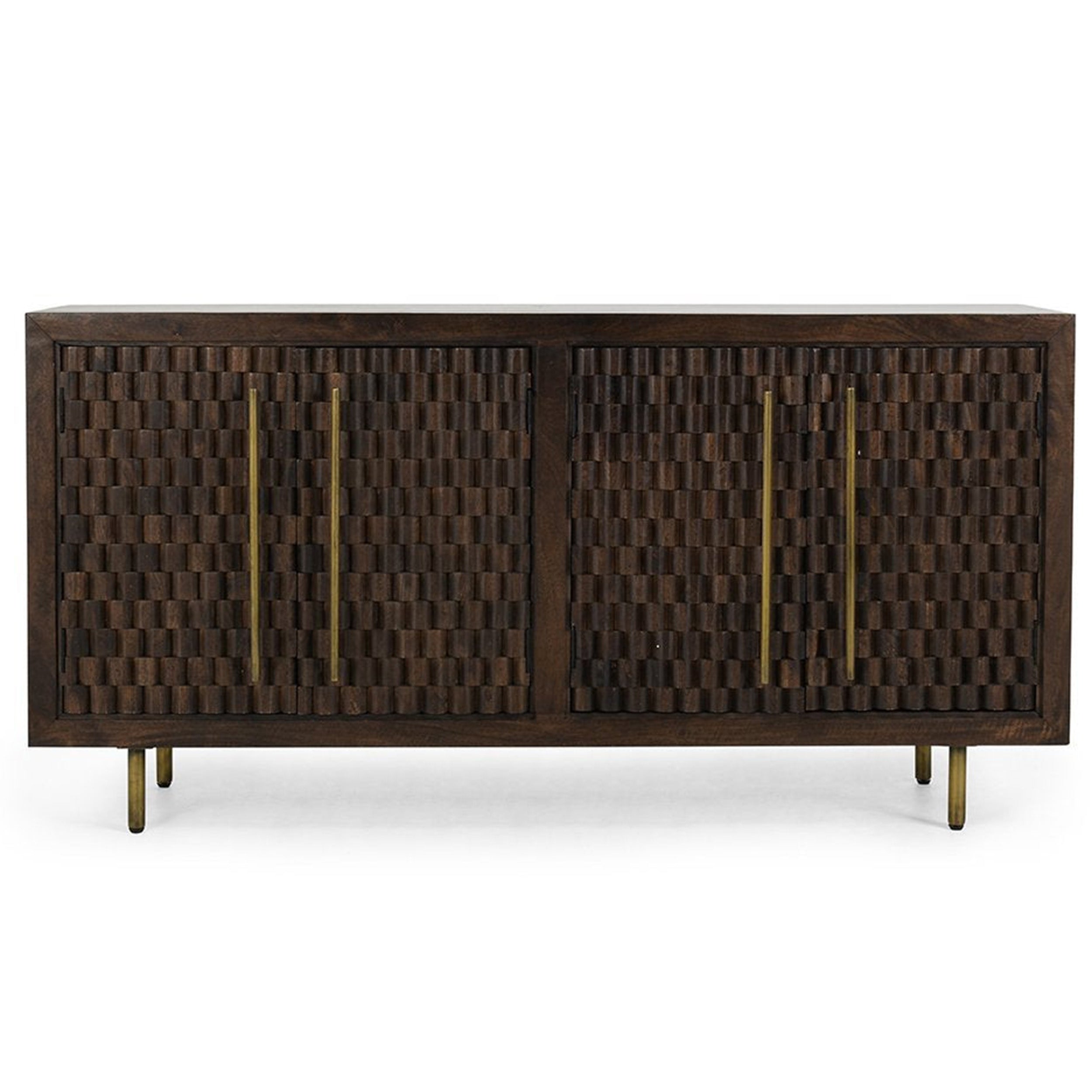 Norwood 4Dr Buffet, Bark Brown