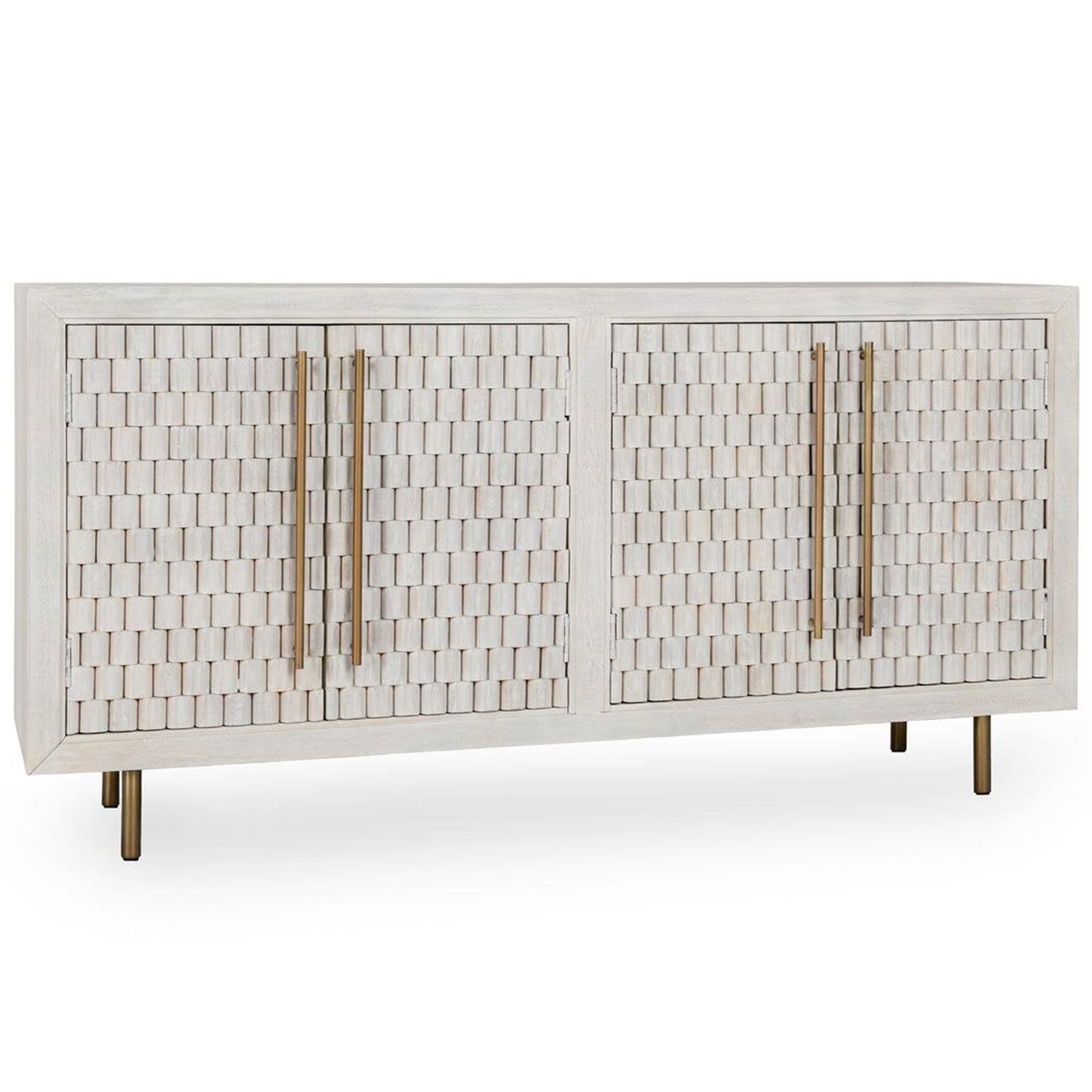 Norwood 4Dr Buffet, Coastal White