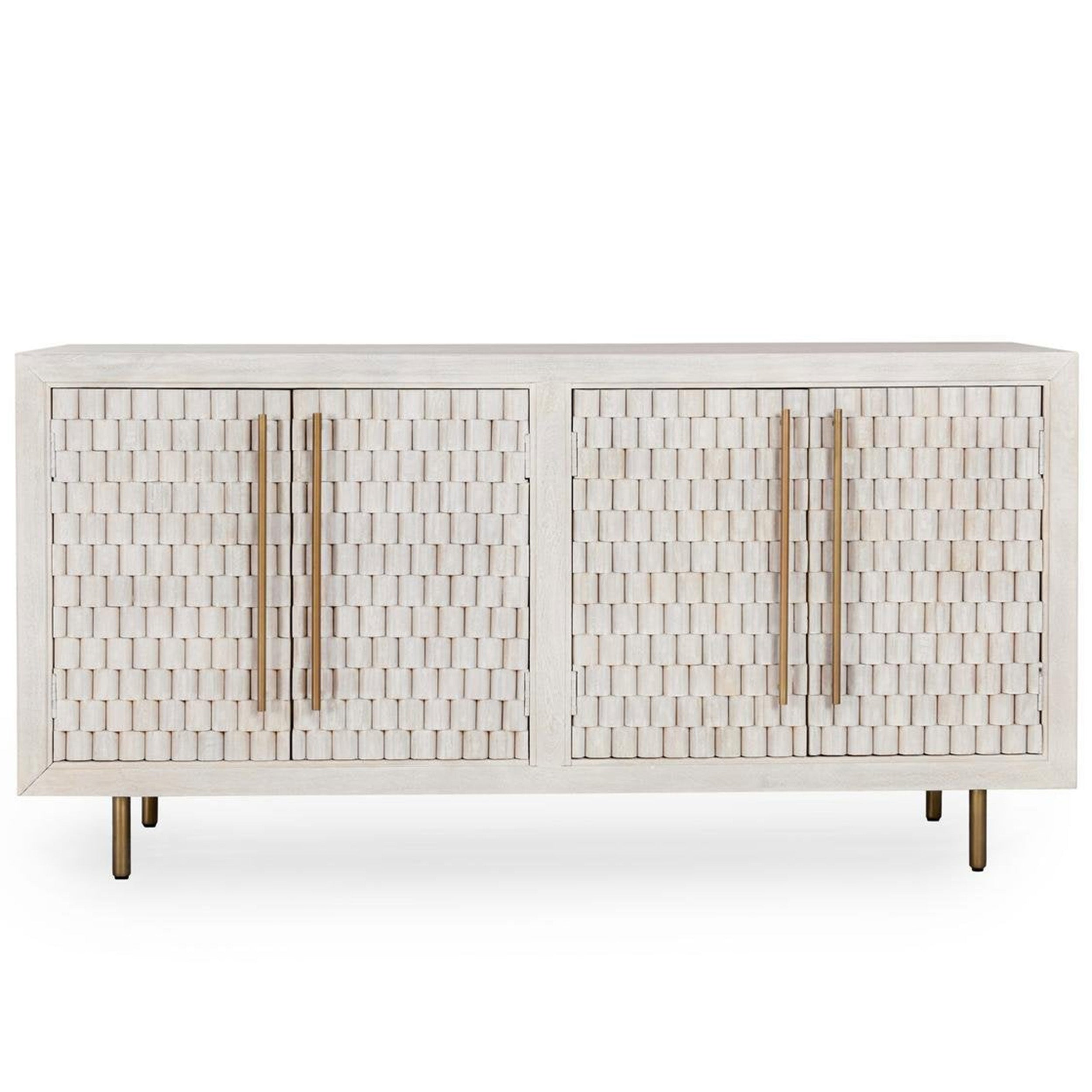 Norwood 4Dr Buffet, Coastal White
