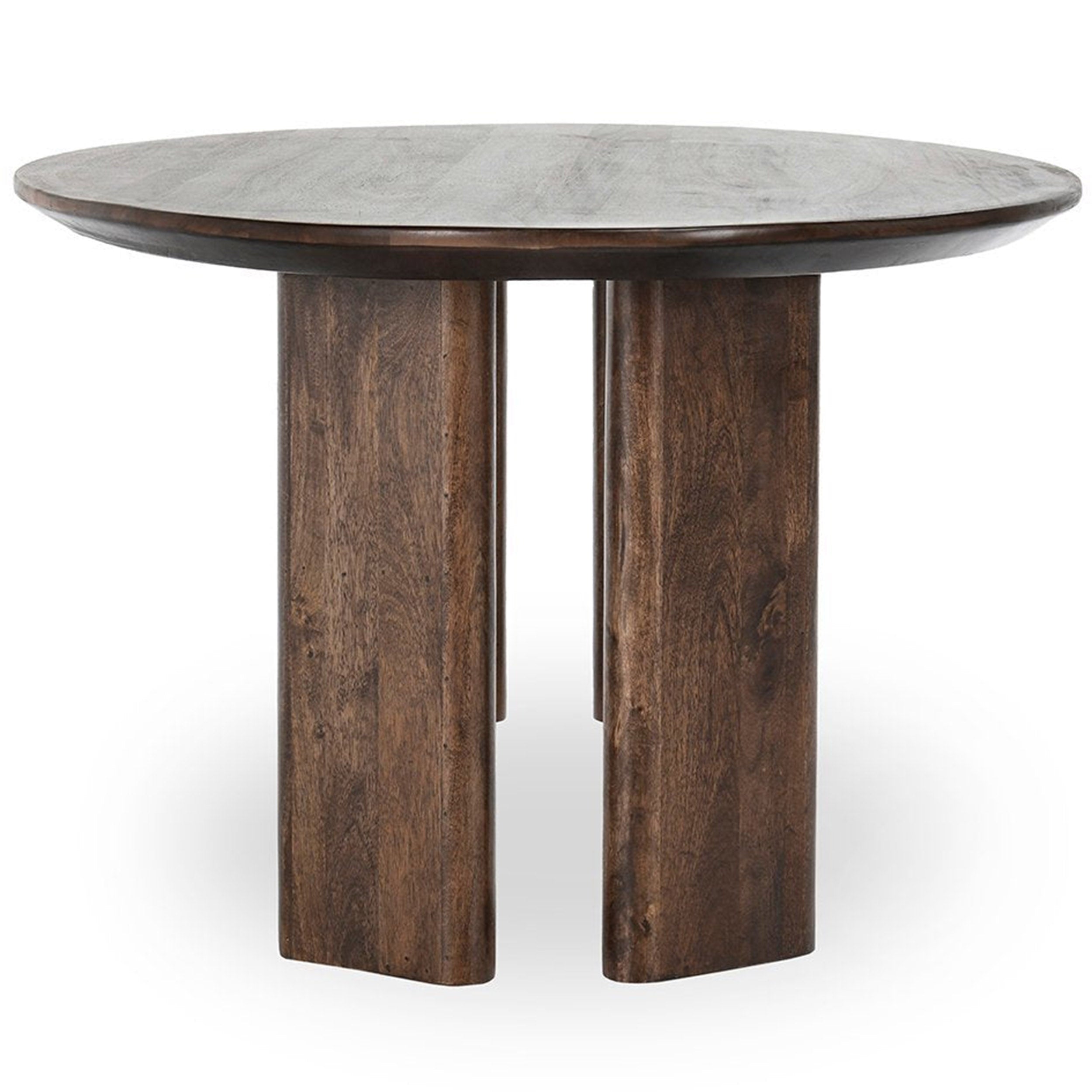 Norwood Oval Dining Table, Bark Brown