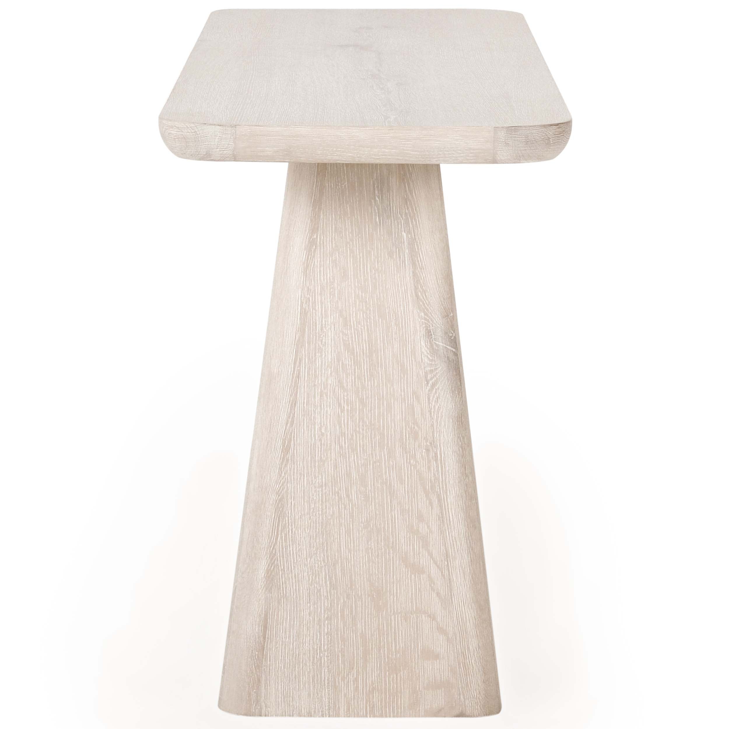 Orlando Console Table, Milk White