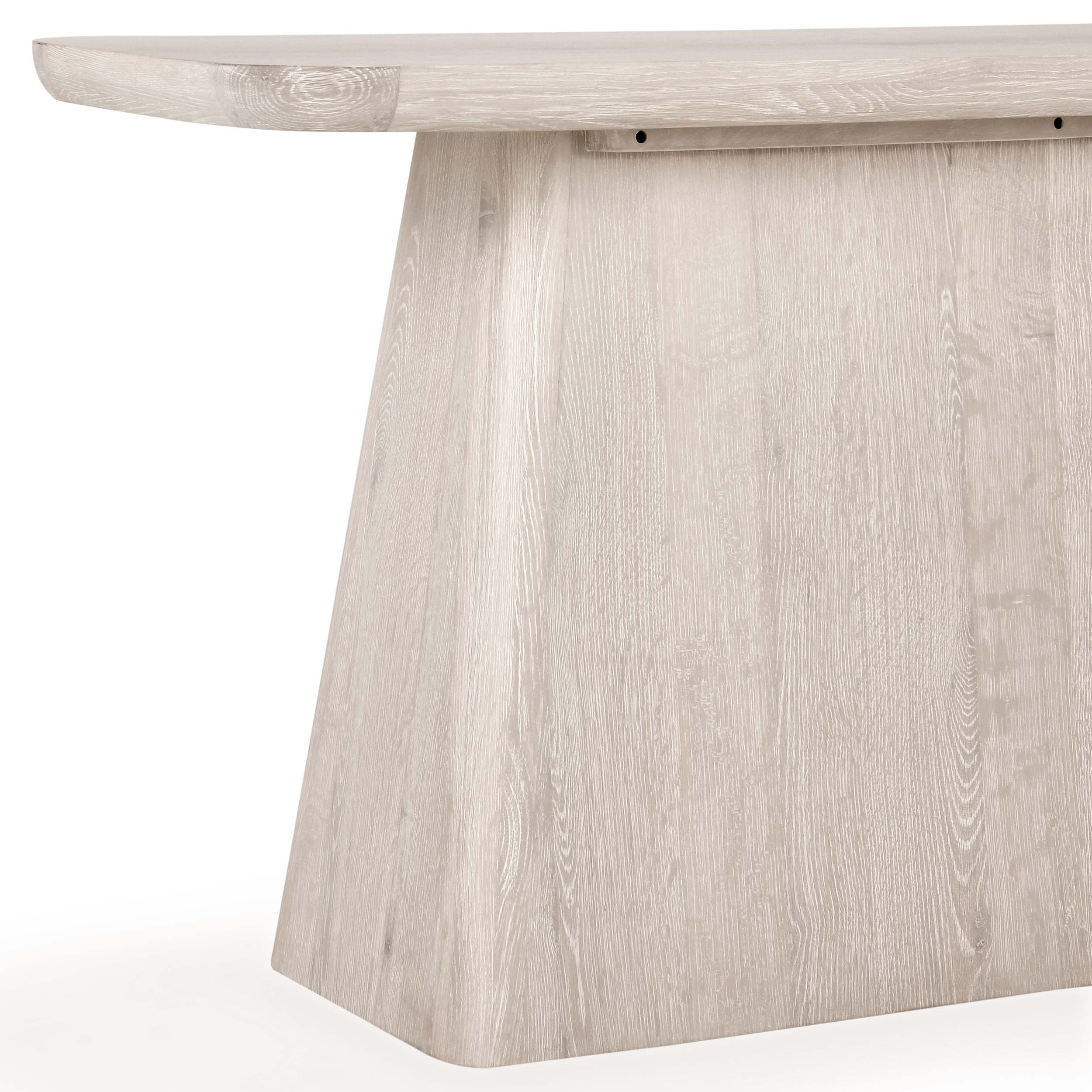Orlando Console Table, Milk White