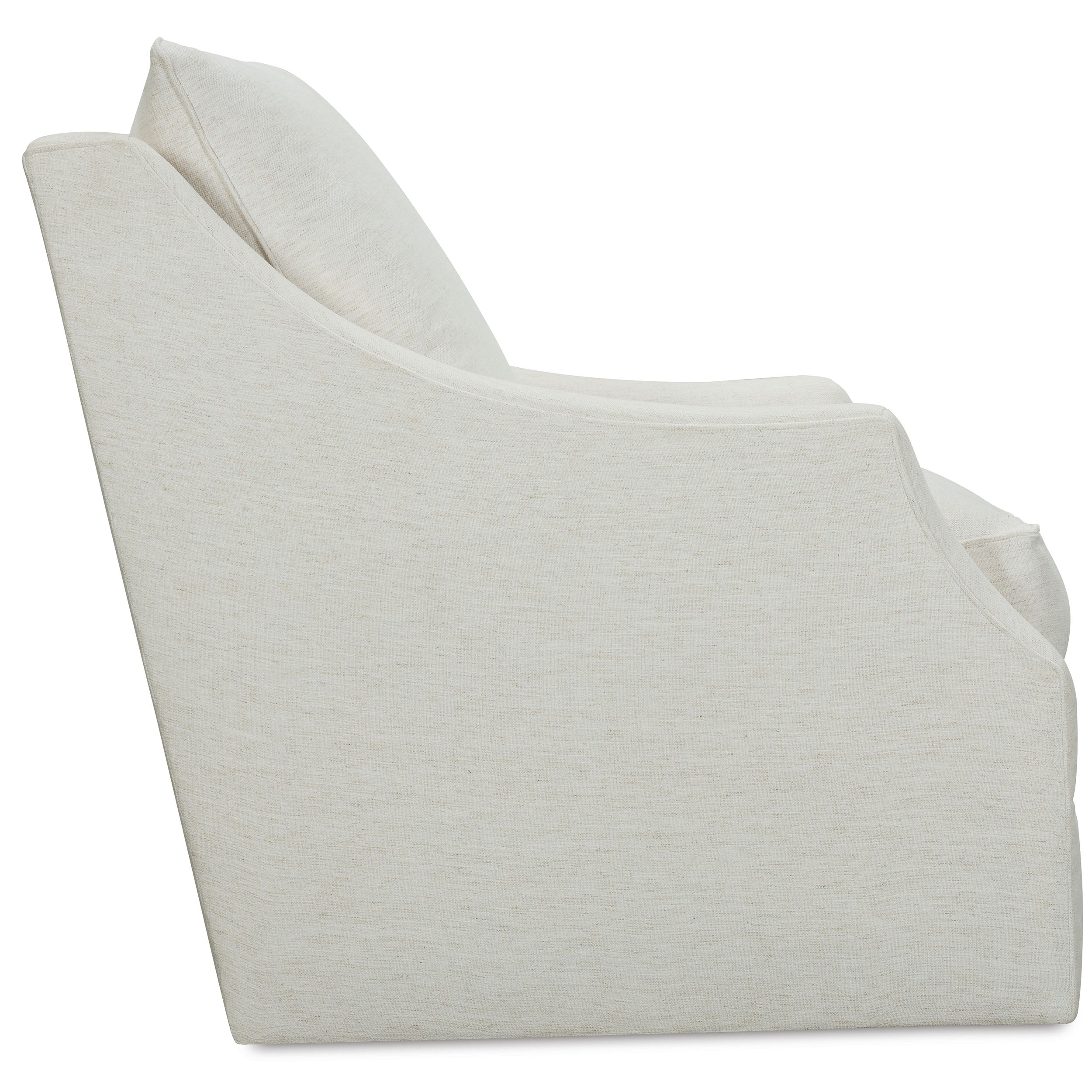 Quick Ship Kara Swivel Glider Chair, Nomad Snow