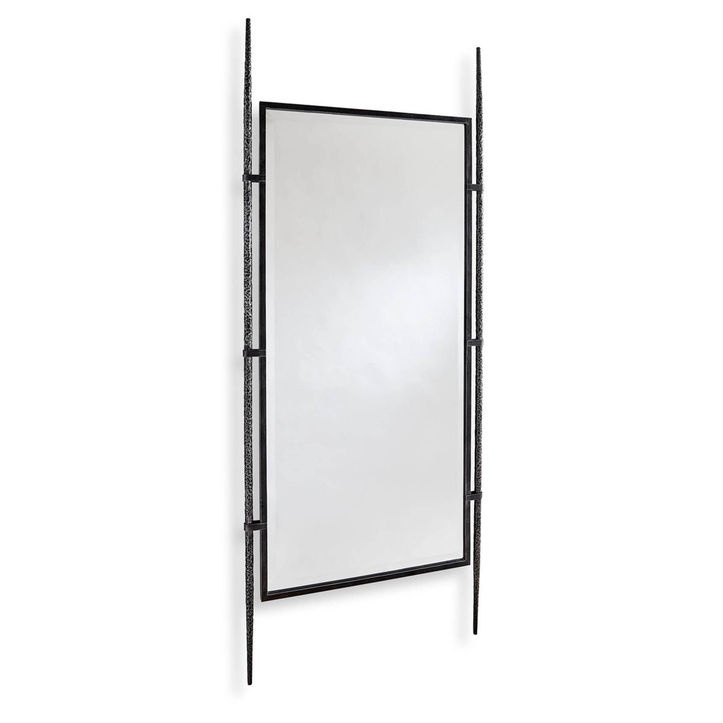 Lean On Me Floor Mirror, Black