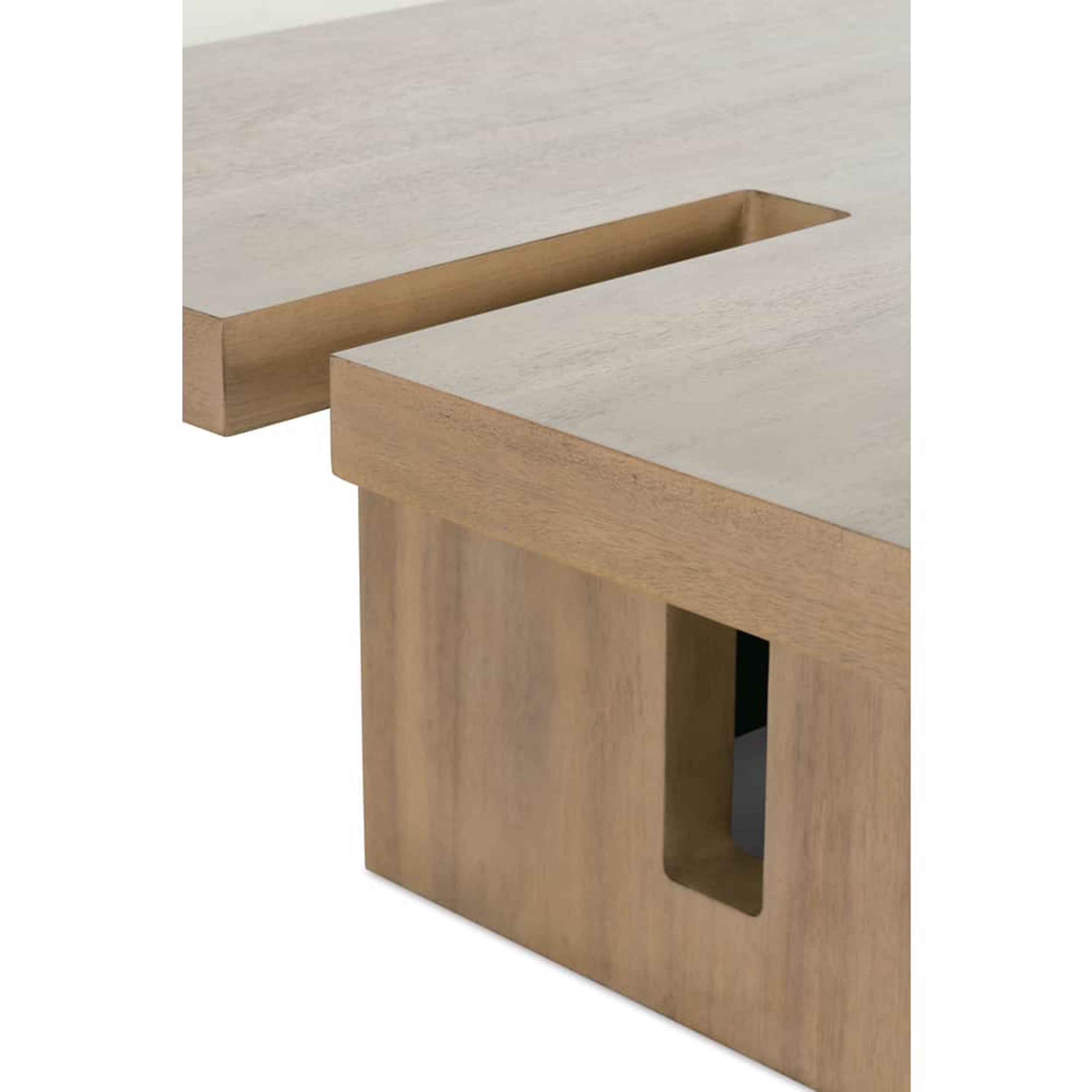 Theory Rectangle Cocktail Table, Fawn