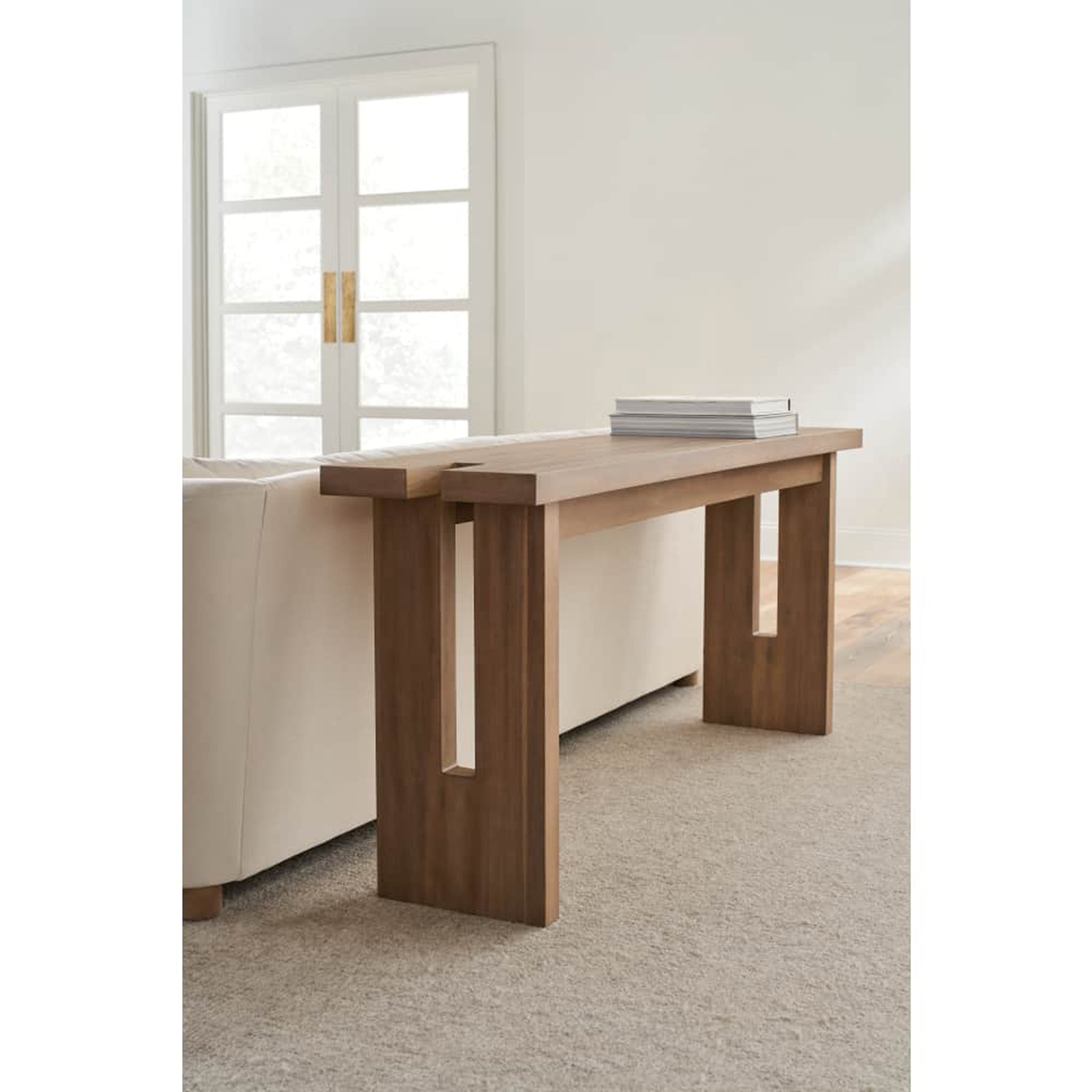 Theory Console Table, Fawn