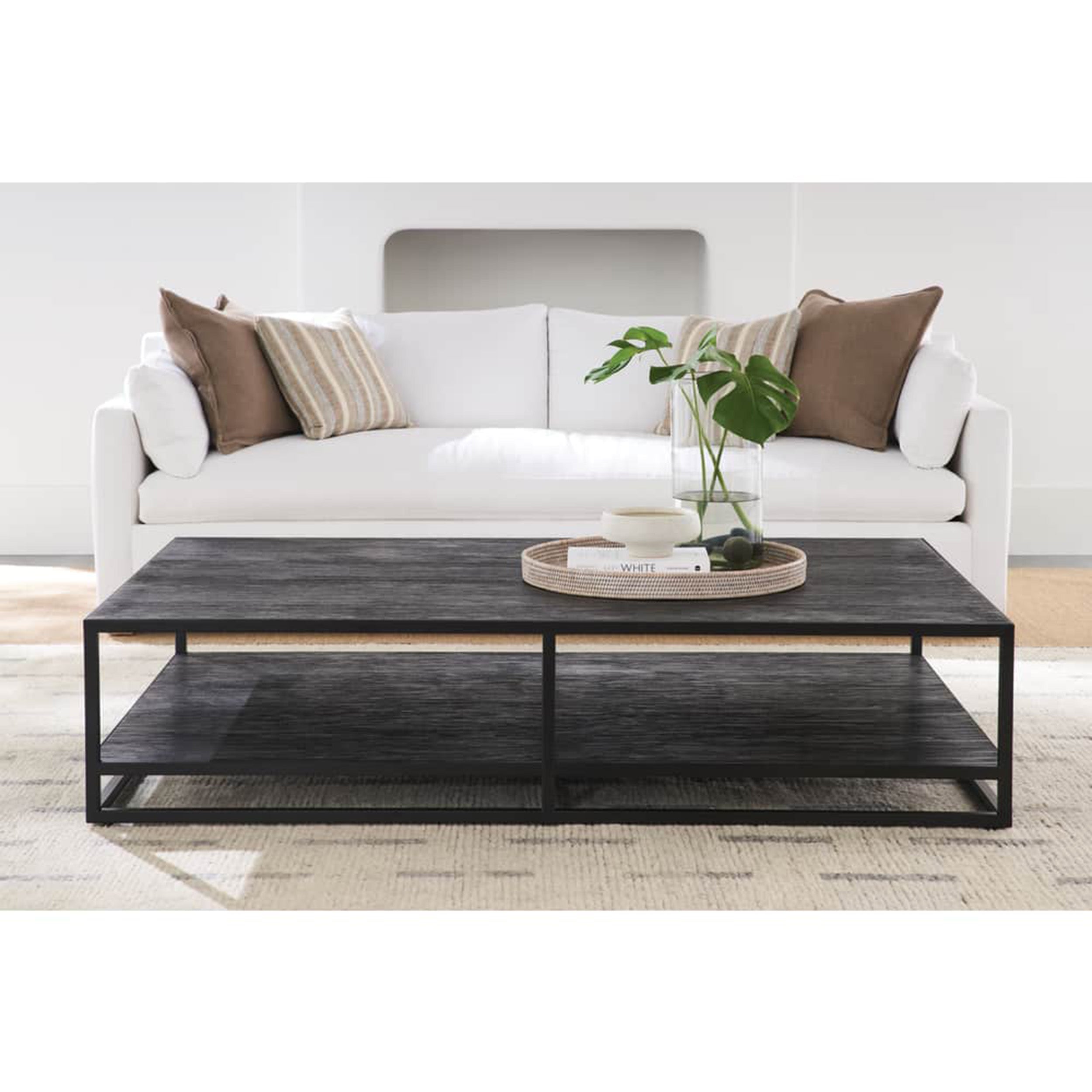 Bartola Rectangle Cocktail Table, Ink