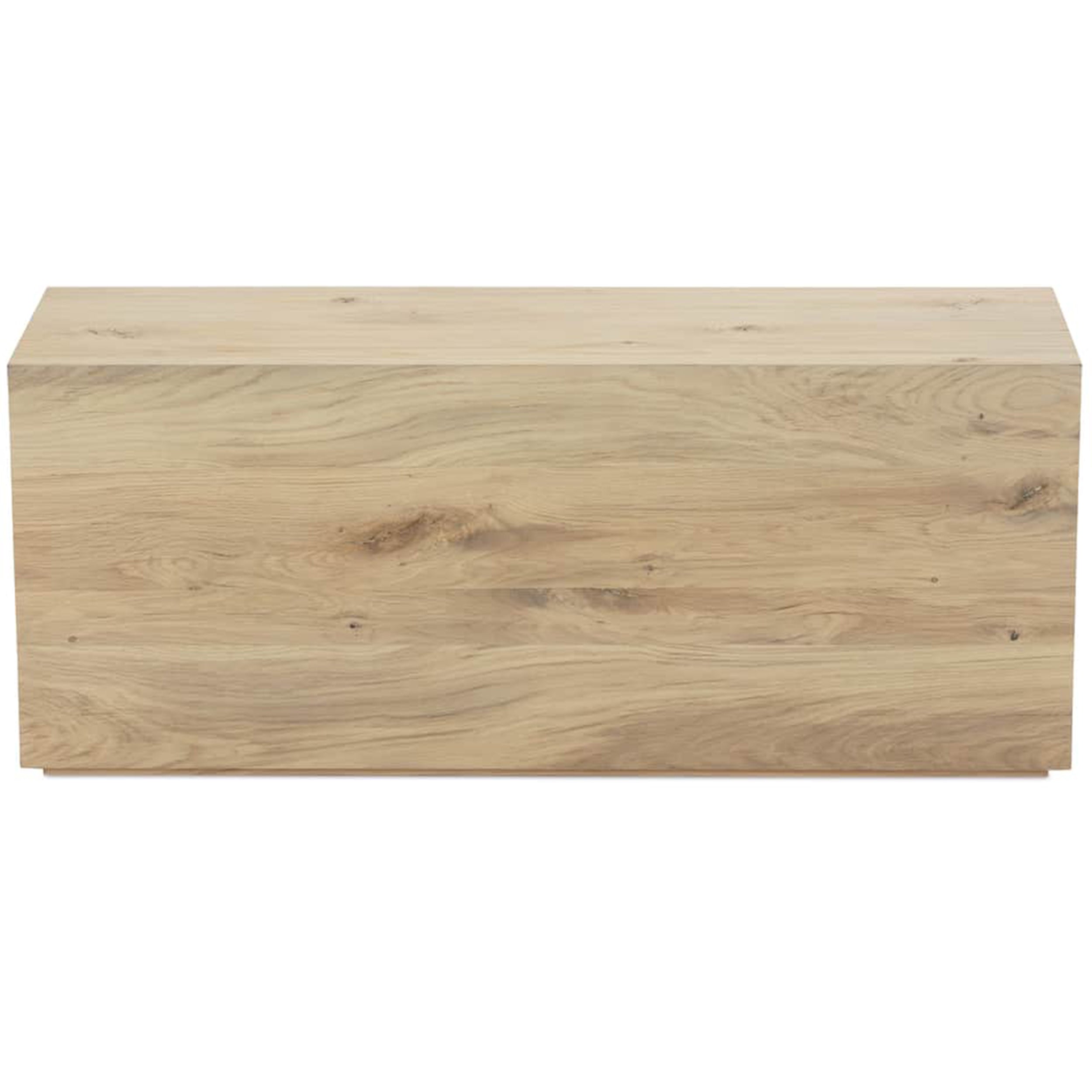 Indira Rectangle End Table, Vintage Oak