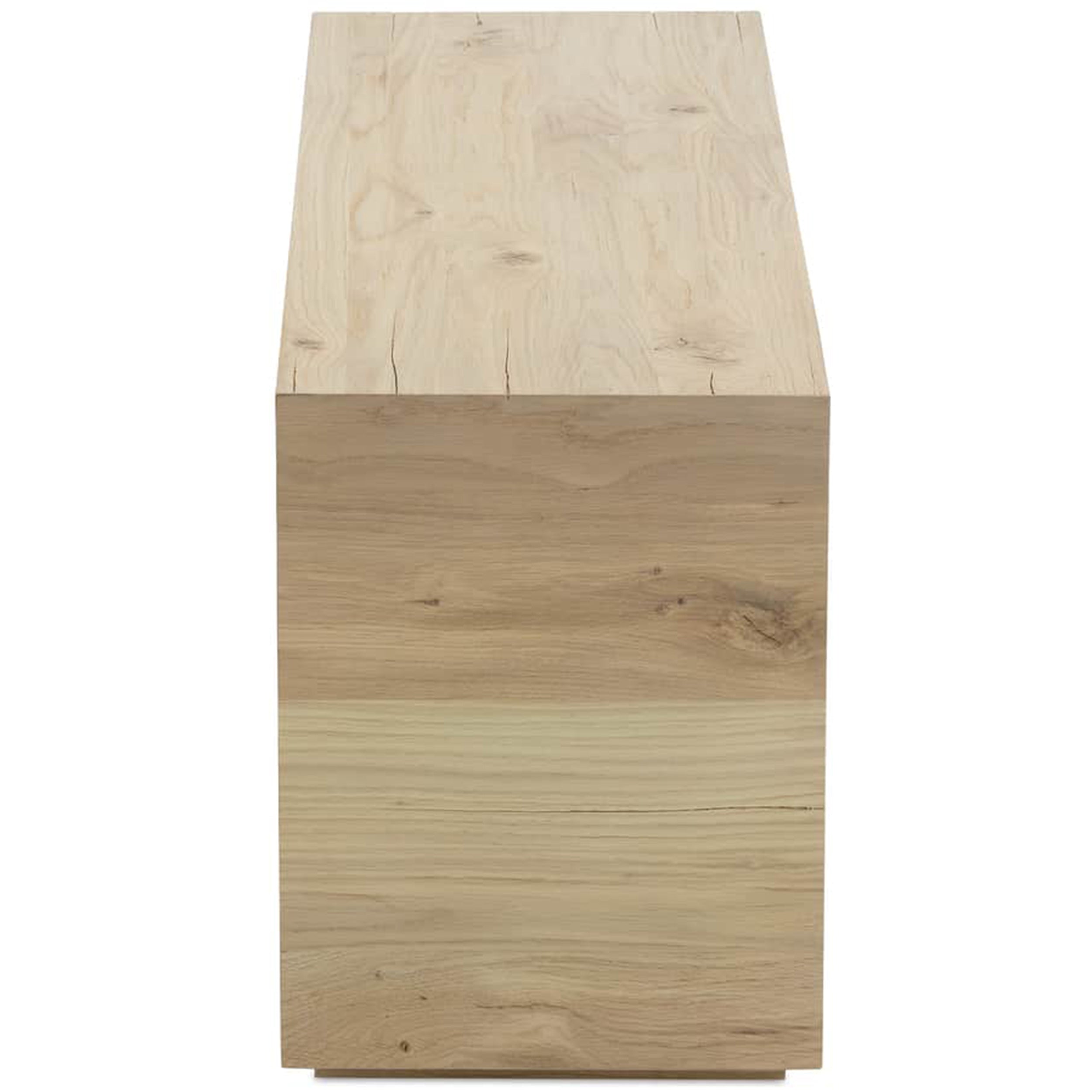 Indira Rectangle End Table, Vintage Oak
