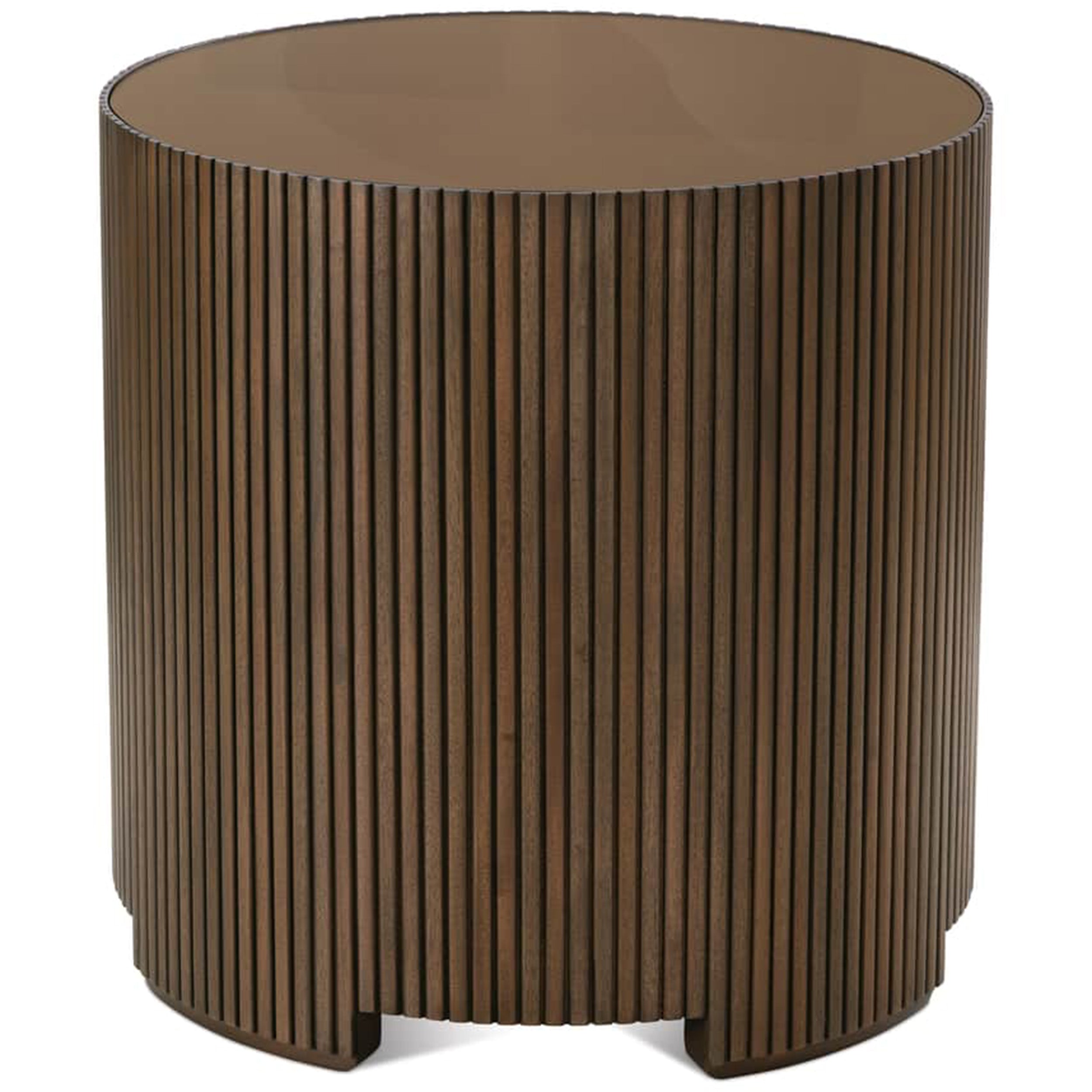 Kindred Round End Table, Sesame