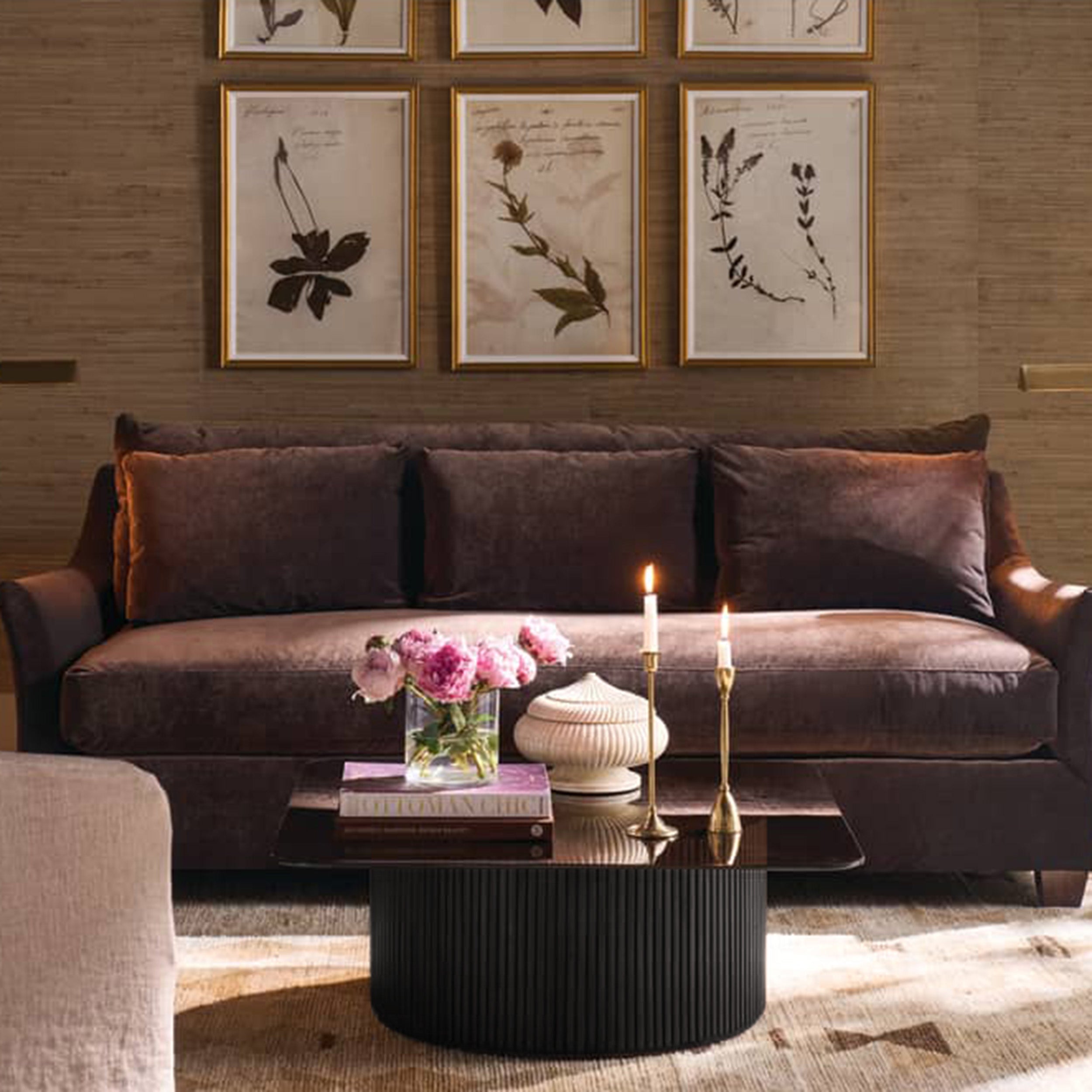 Kindred Square Small Cocktail Table, Godiva