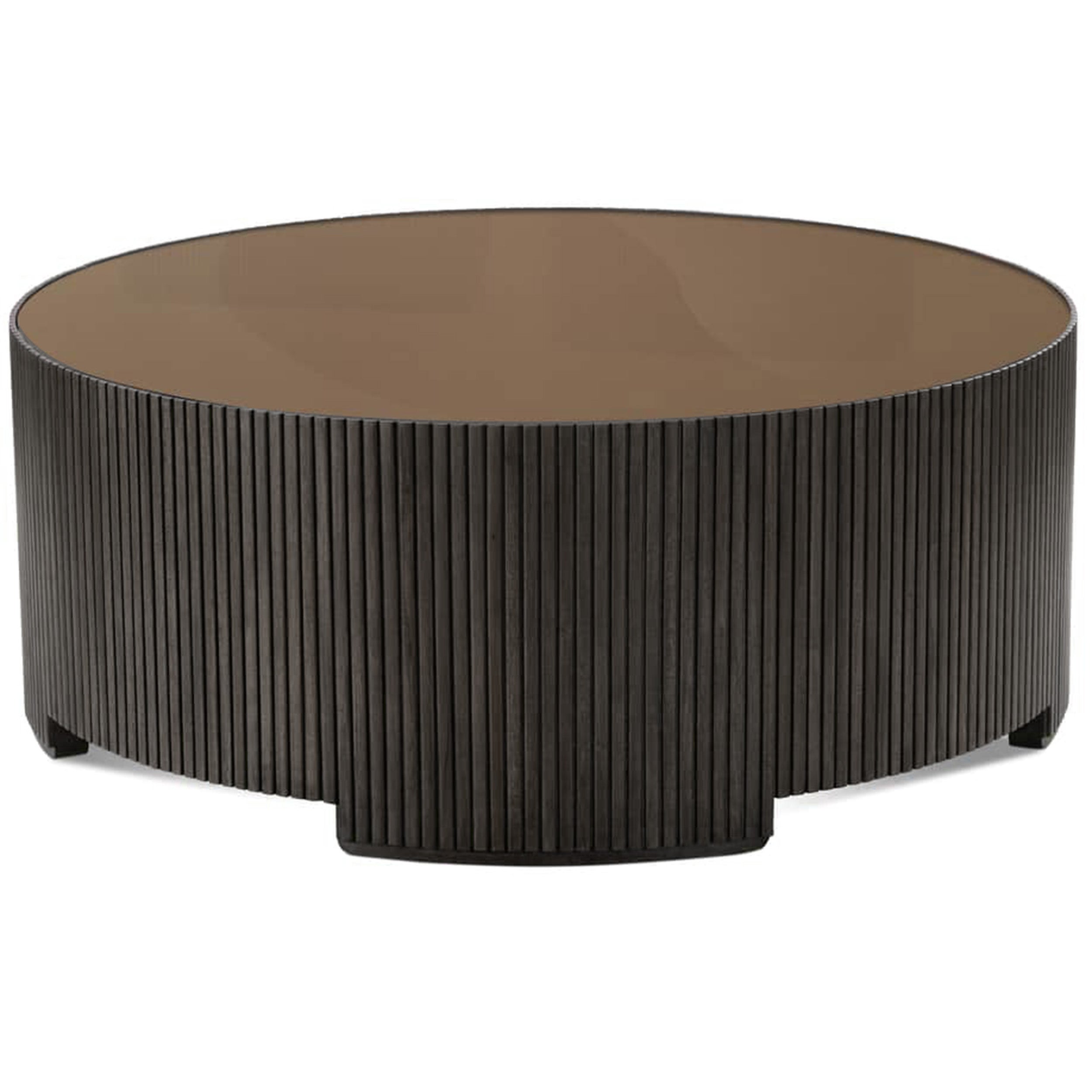 Kindred Alternate Round Cocktail Table, Godiva