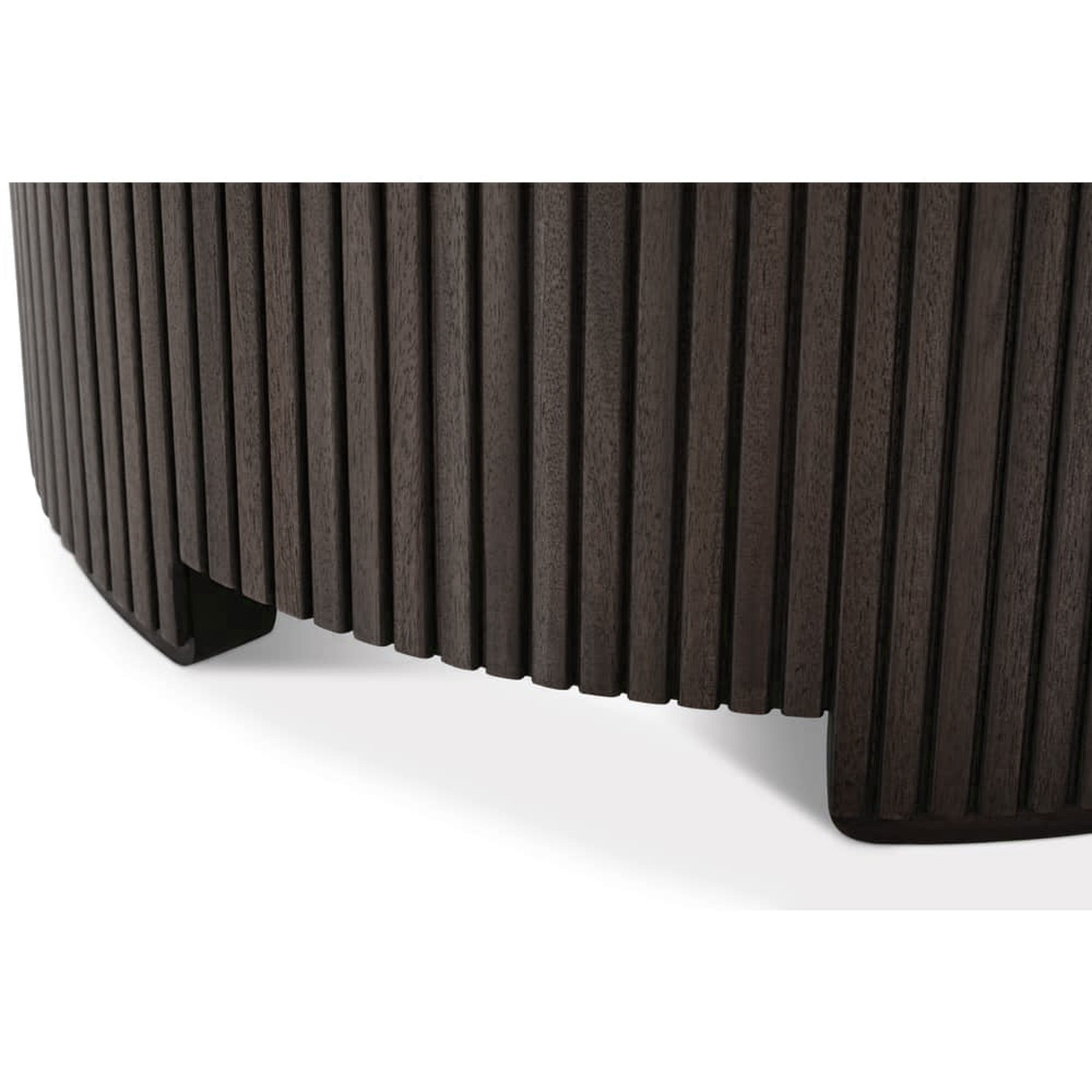 Kindred Alternate Round Cocktail Table, Godiva