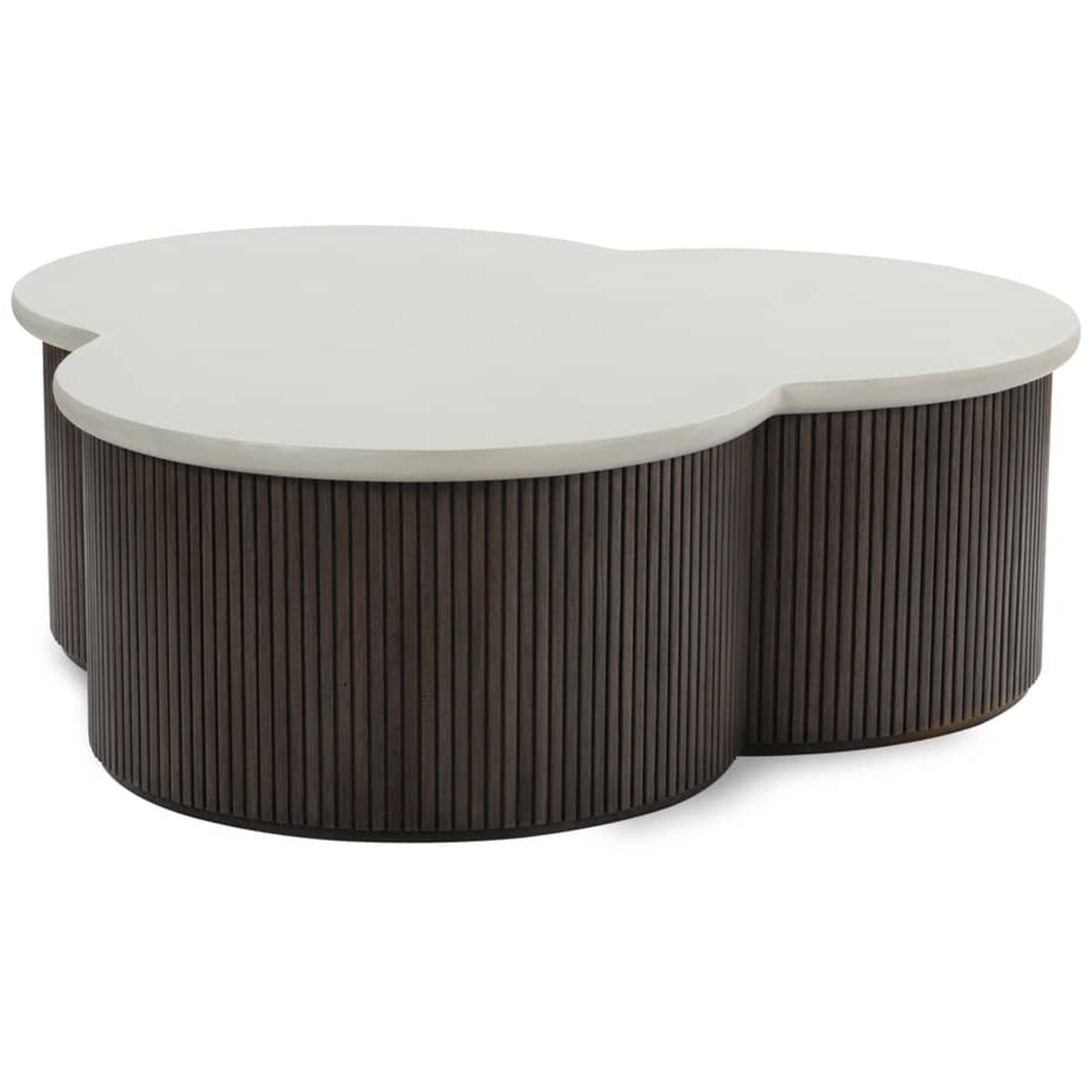 Kindred Fossil Cocktail Table, Godiva