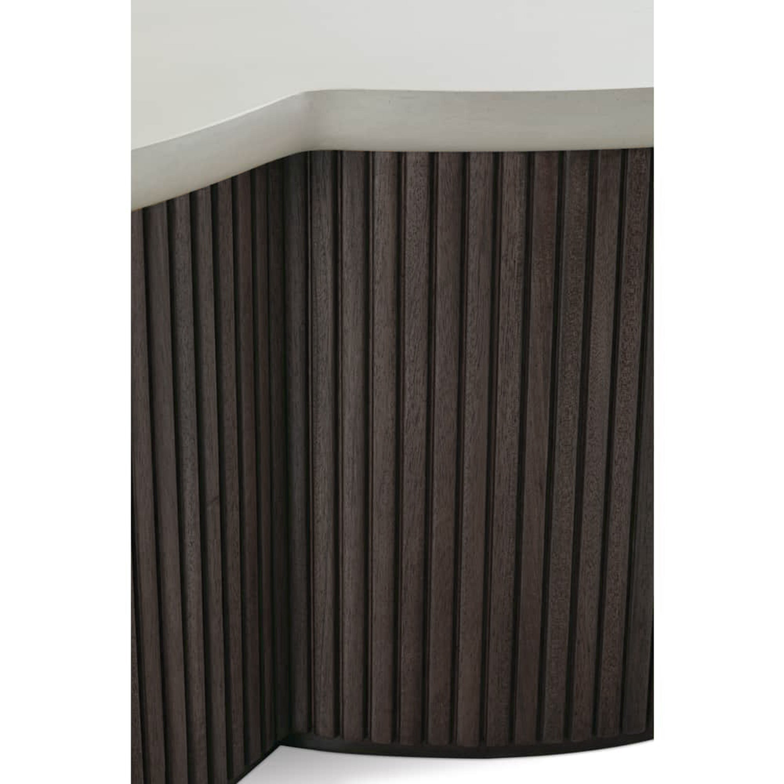 Kindred Fossil Cocktail Table, Godiva