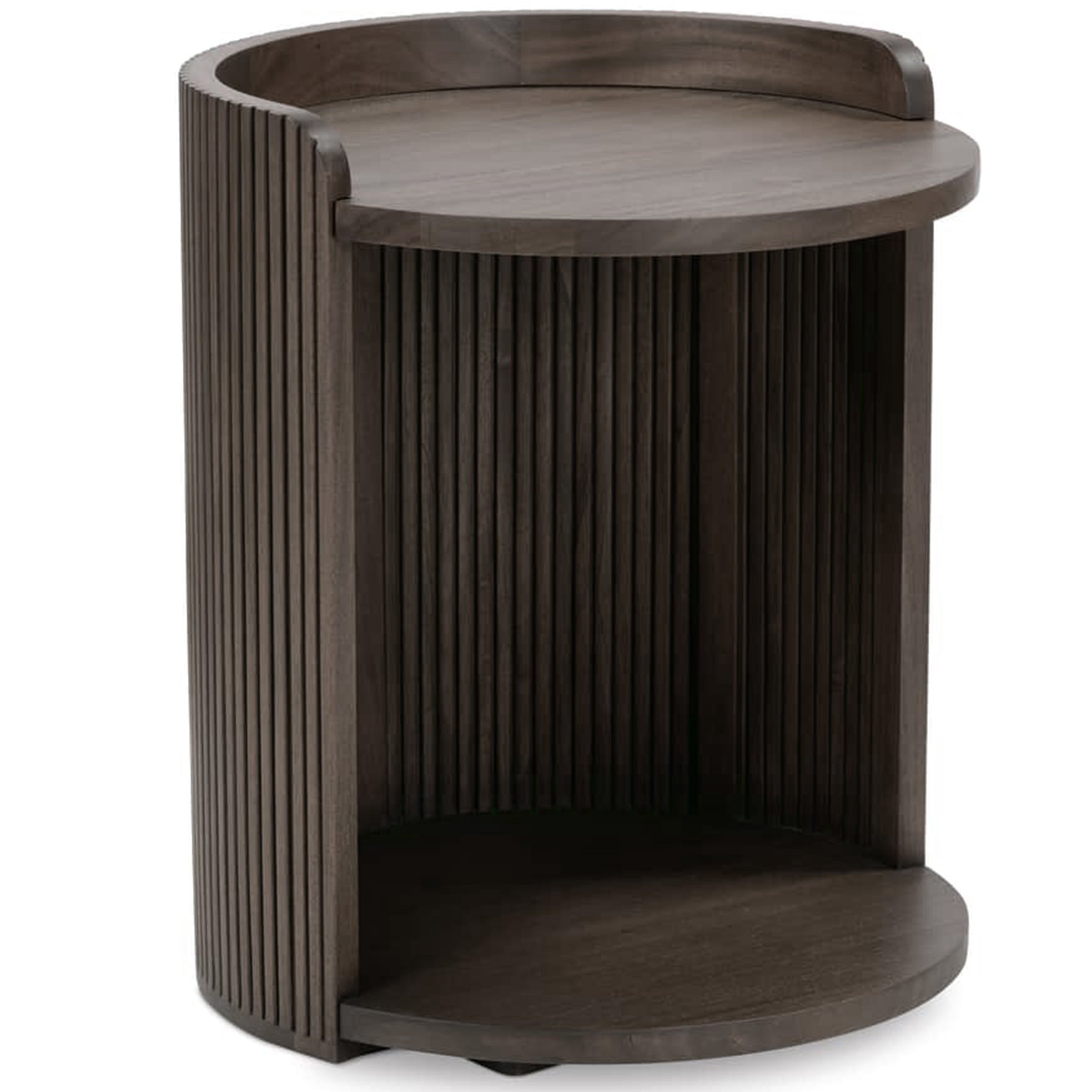 Kindred Alternate Round End Table, Godiva