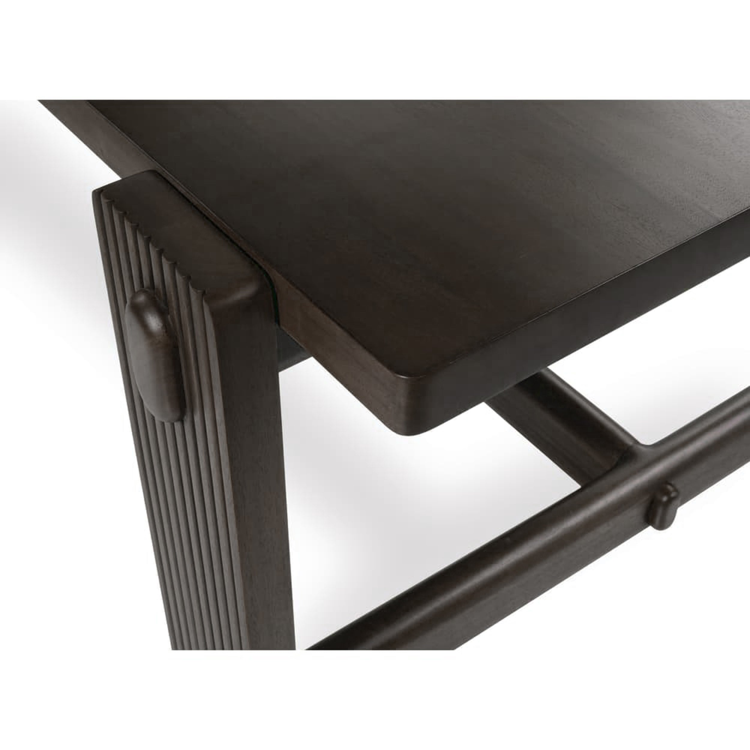 Kindred Rectangle Dining Table - Mahogany Top, Godiva