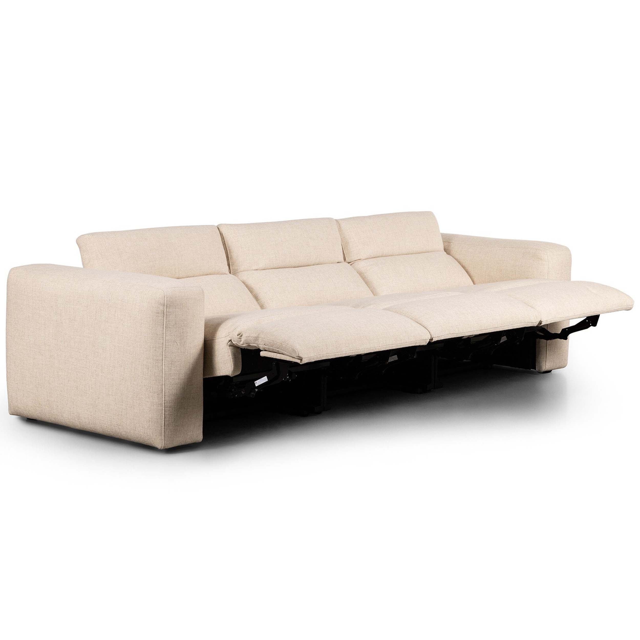 Radley Power Recline- 3 pc Sectional, Antigo Natural