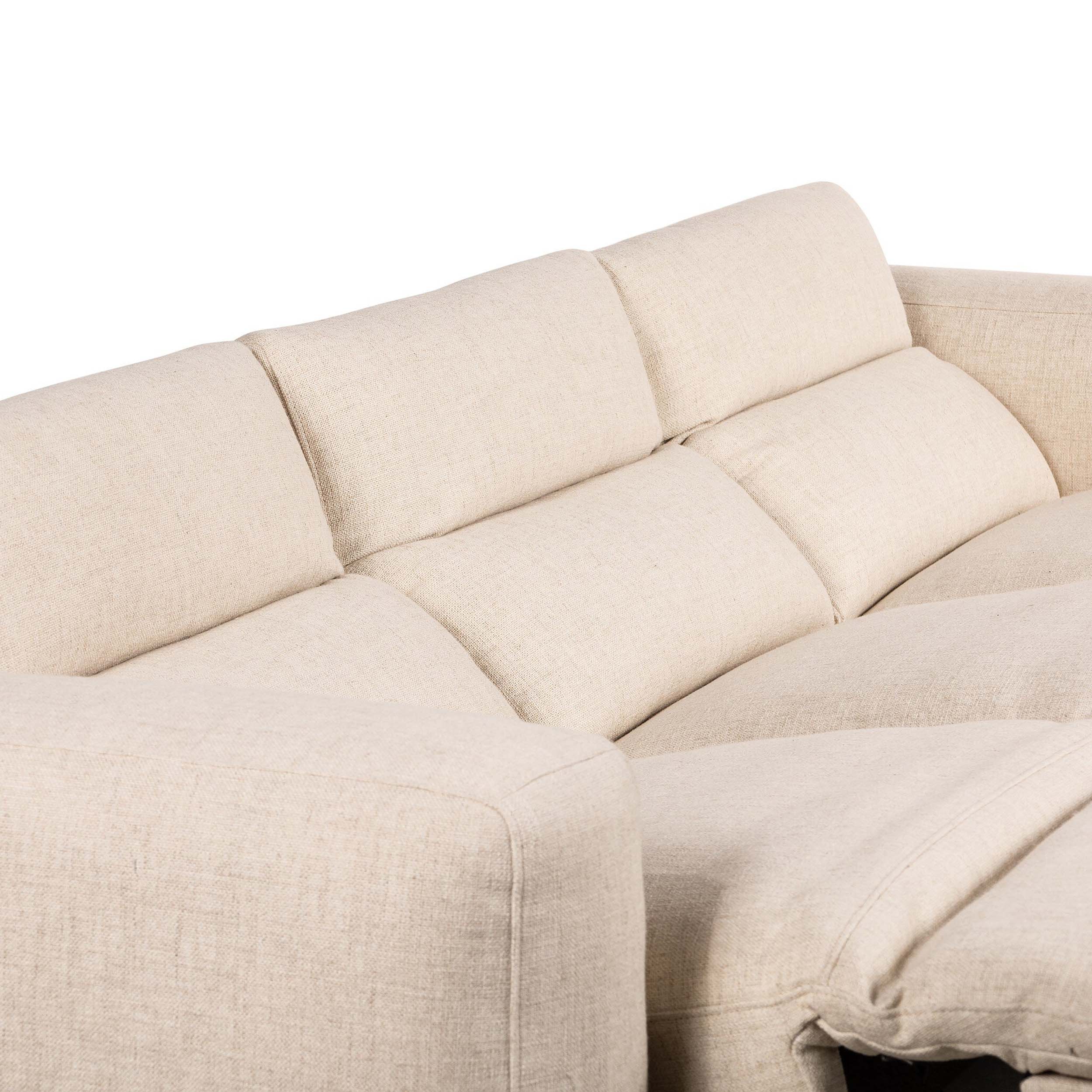 Radley Power Recline- 3 pc Sectional, Antigo Natural