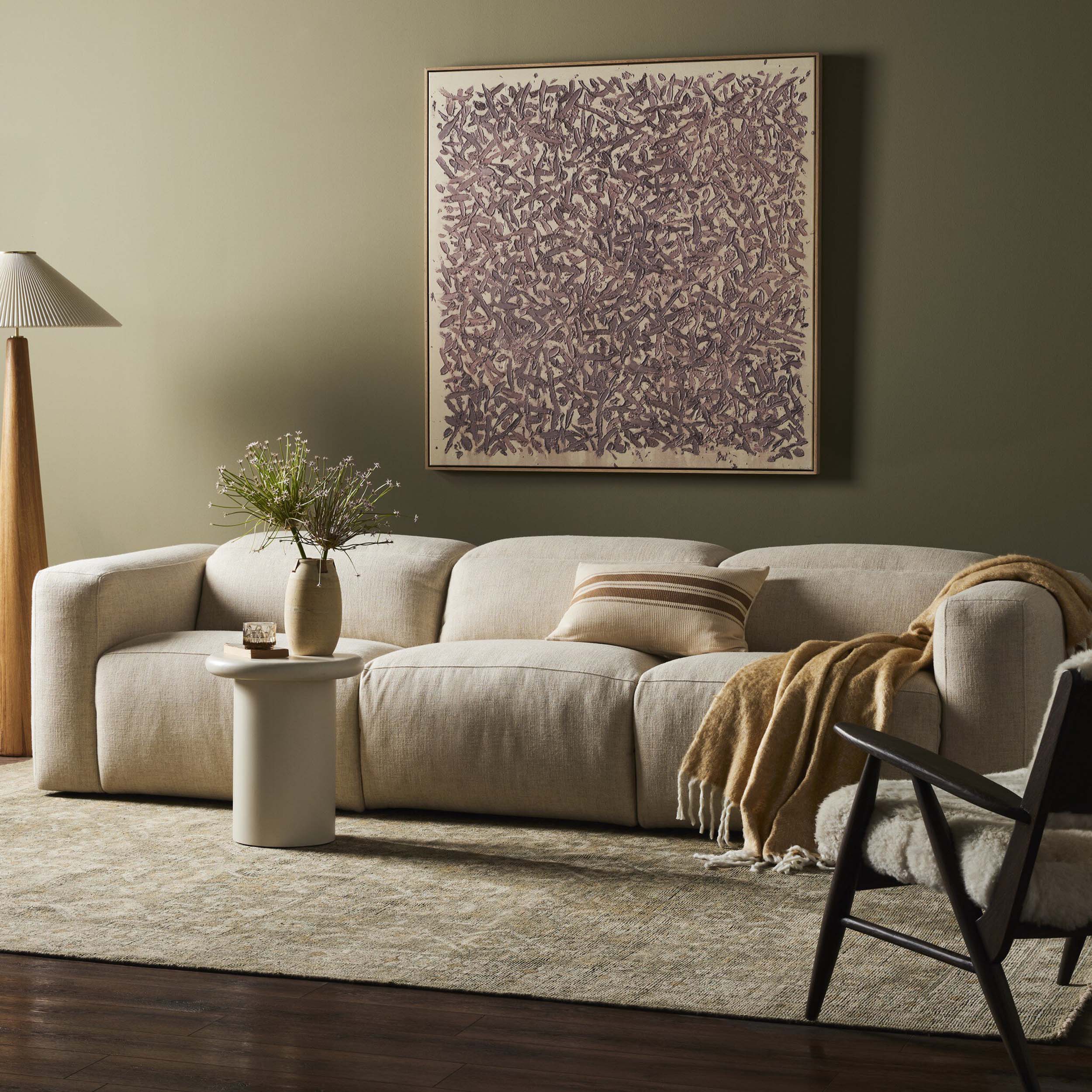 Radley Power Recline- 3 pc Sectional, Antigo Natural