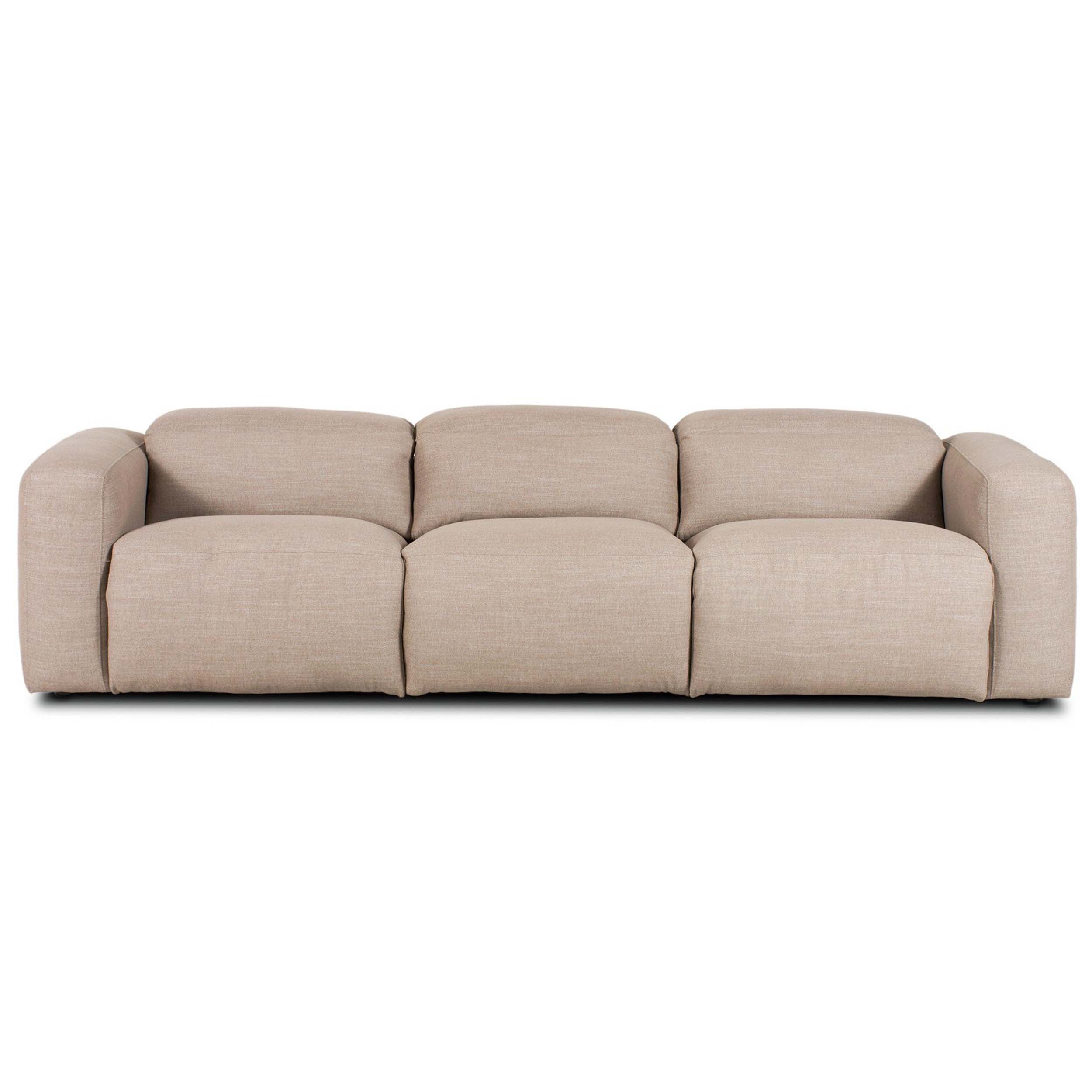 Radley Power Recline- 3 pc Sectional, Nomad Taupe