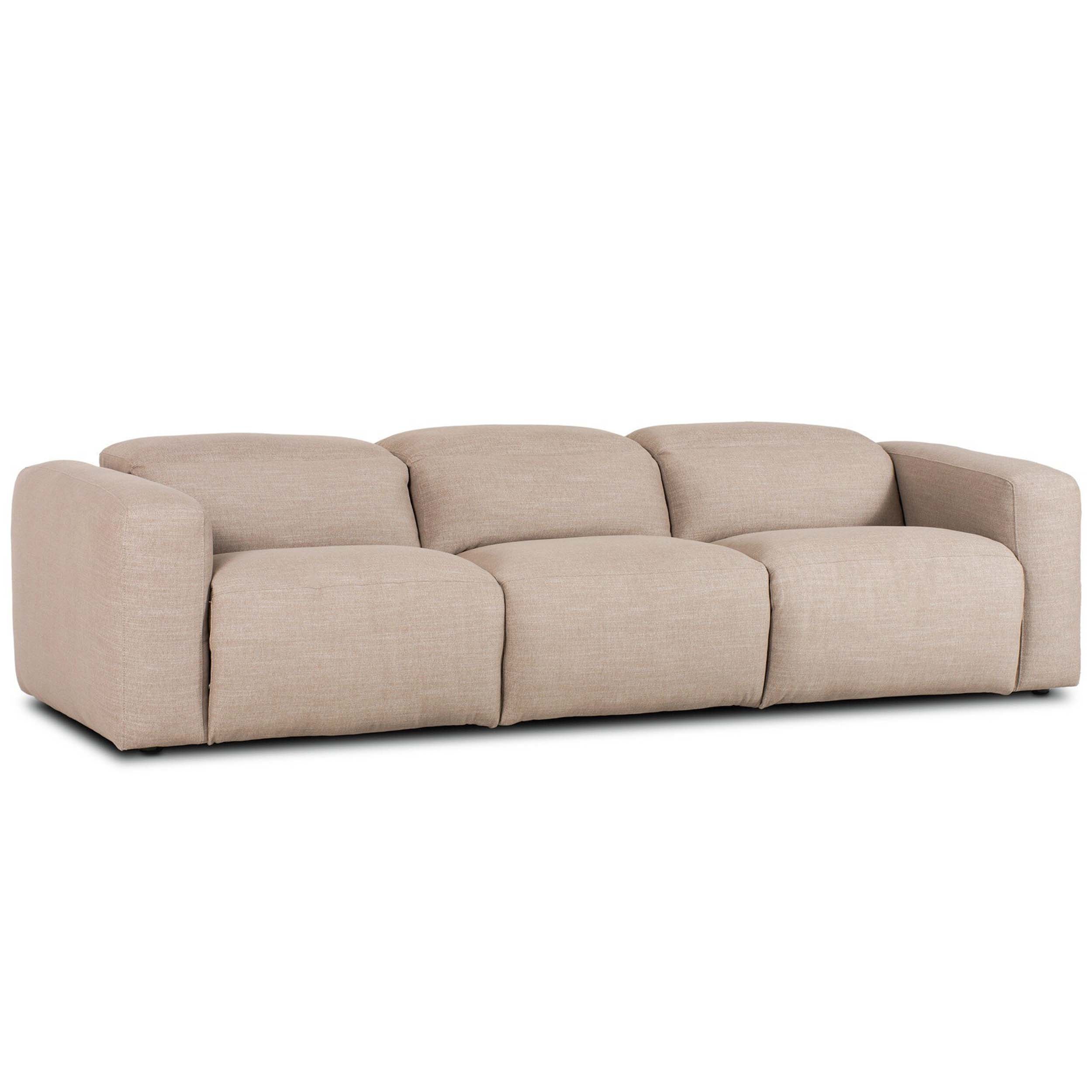 Radley Power Recline- 3 pc Sectional, Nomad Taupe