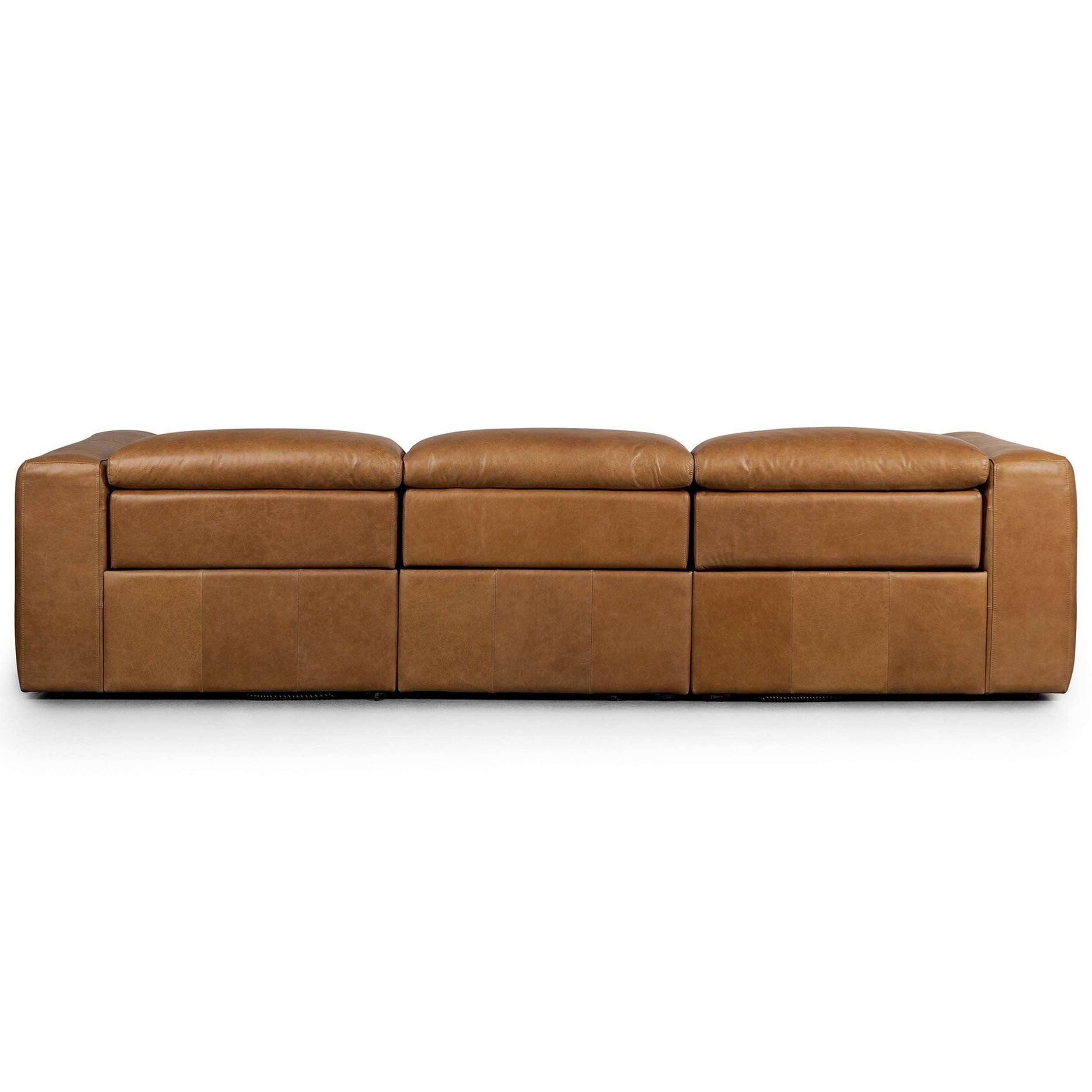 Radley Power Recline- 3 pc Sectional, Sonoma Butterscotch