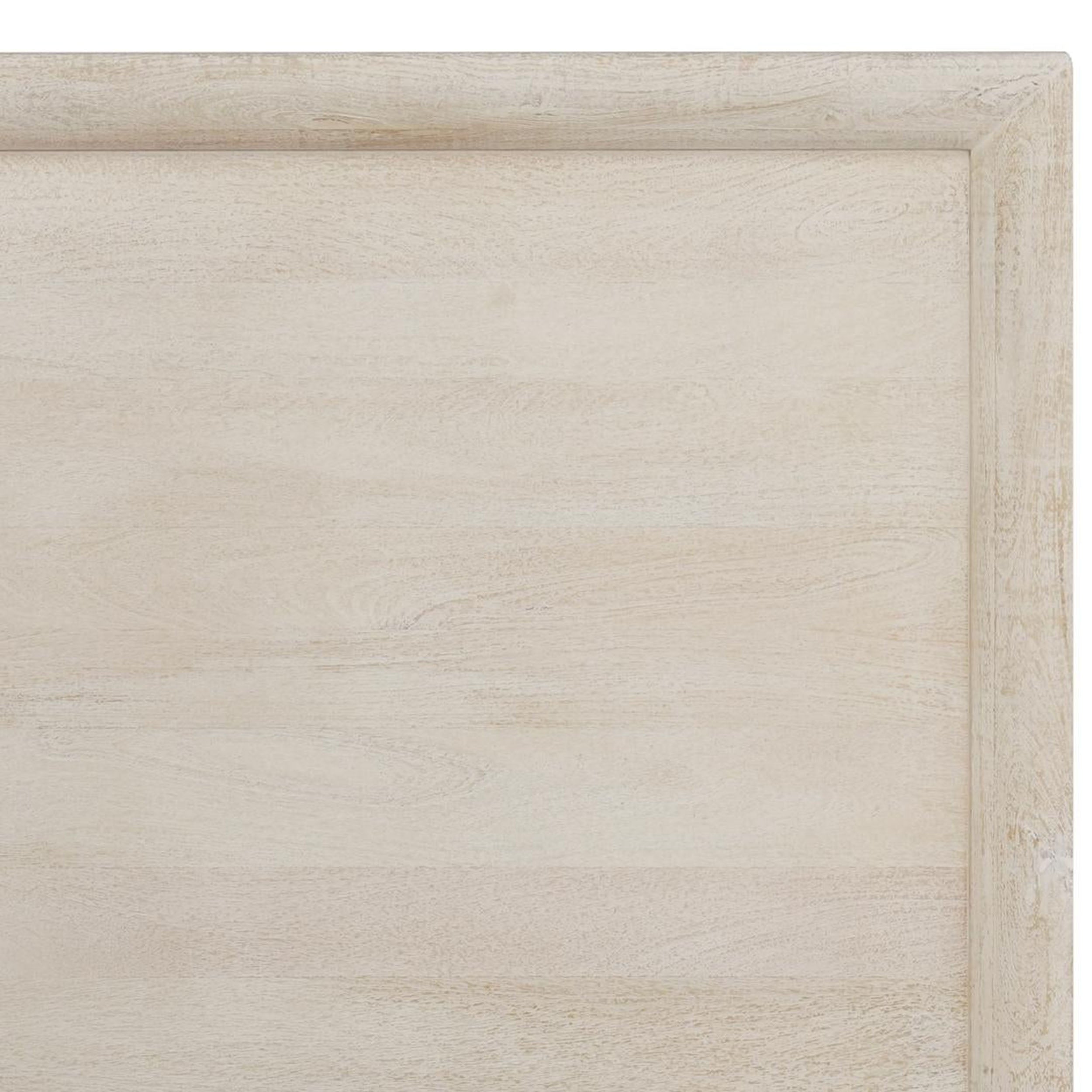 Reese Wood Bed, Seashell White