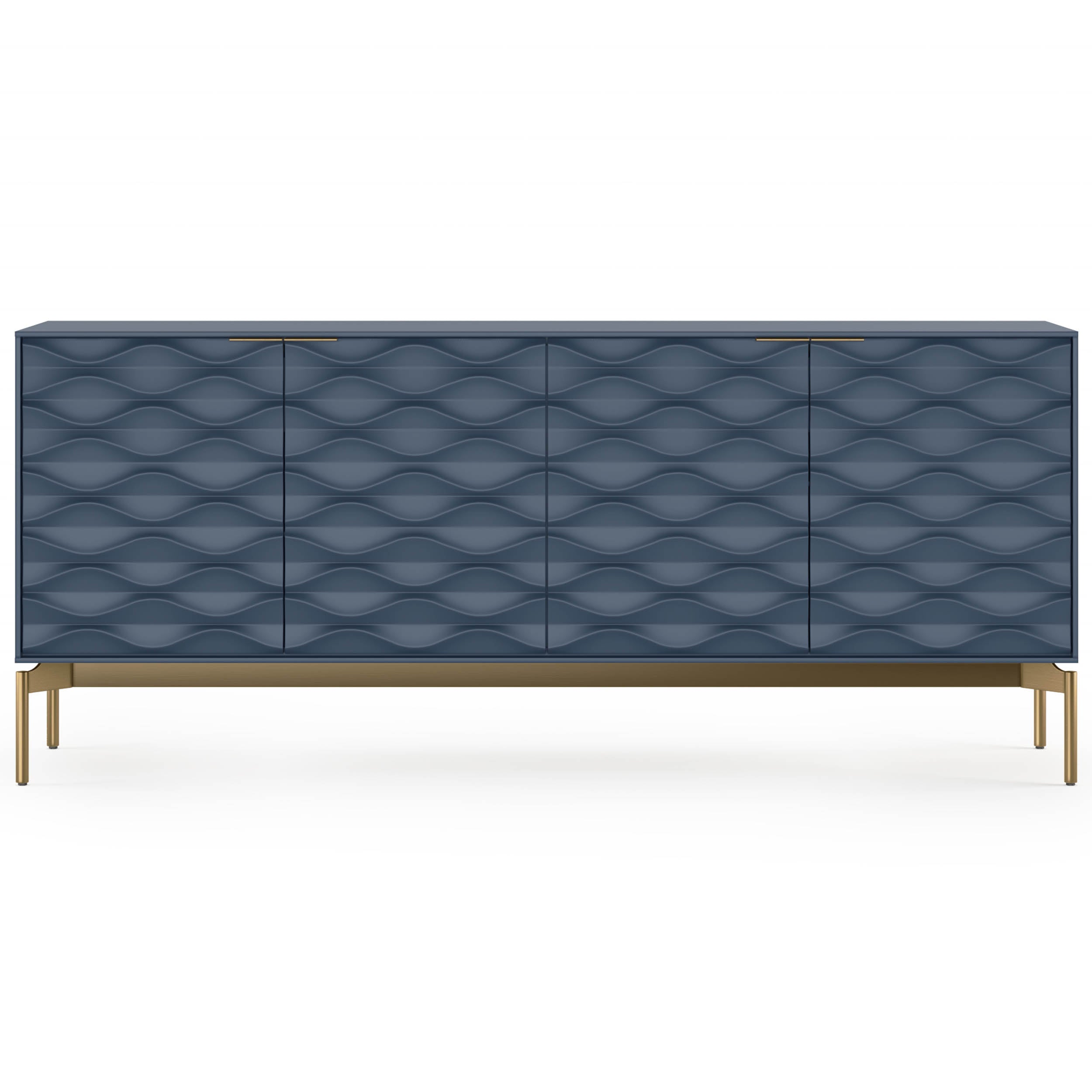 Ripple 7629, Ocean/Brushed Brass