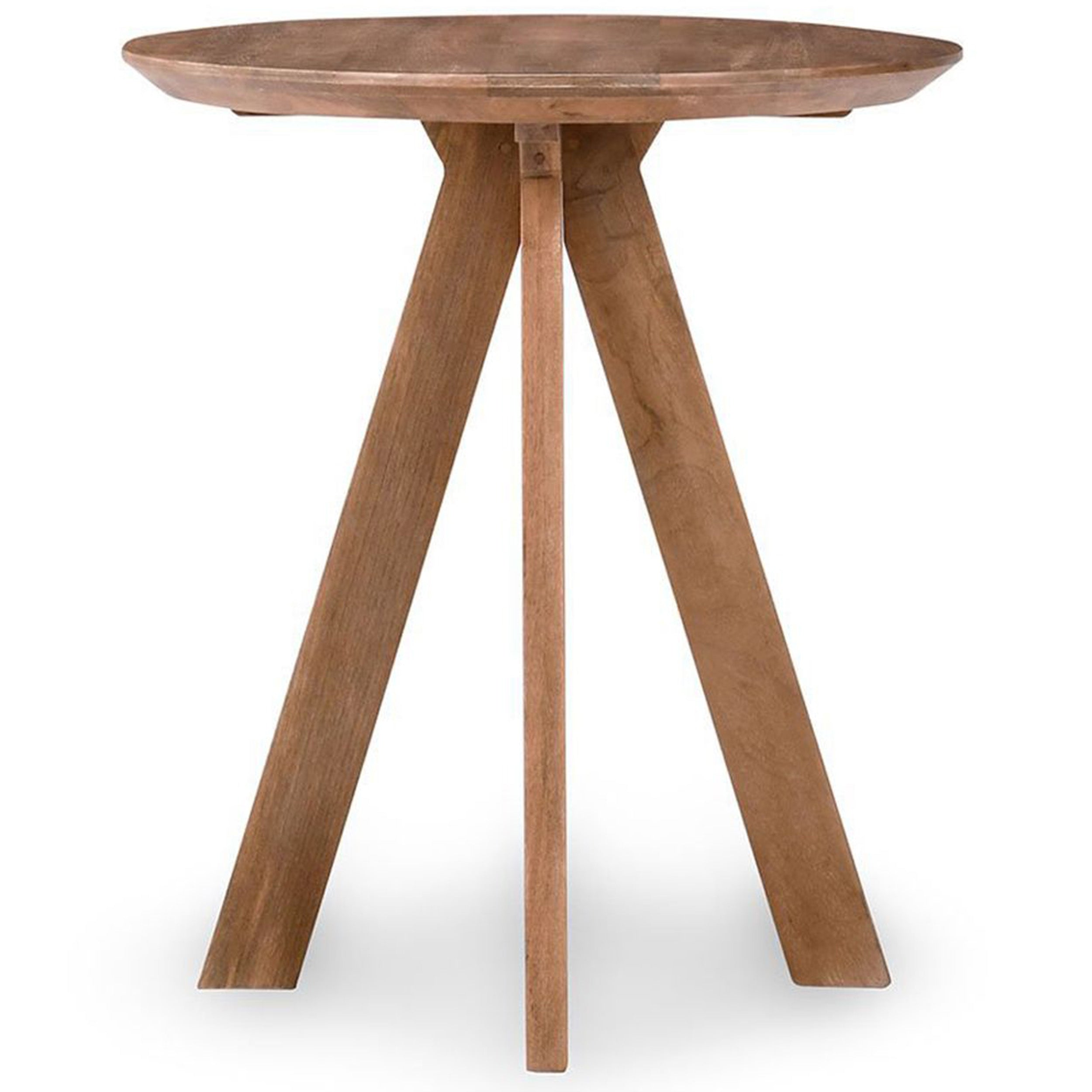 Rodrigo Round Counter Table, Hickory Brown