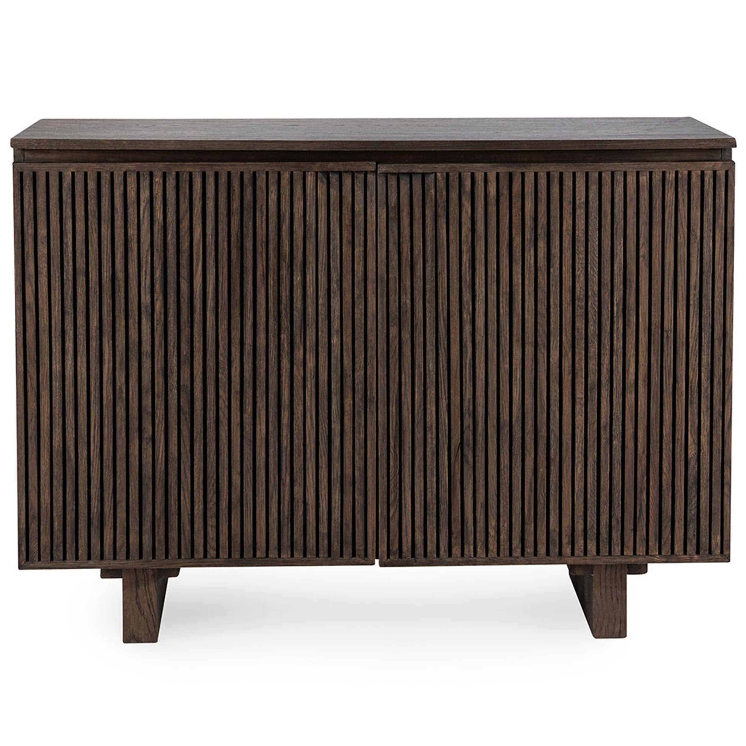 Roya 2Dr Cabinet, Toasted Brown