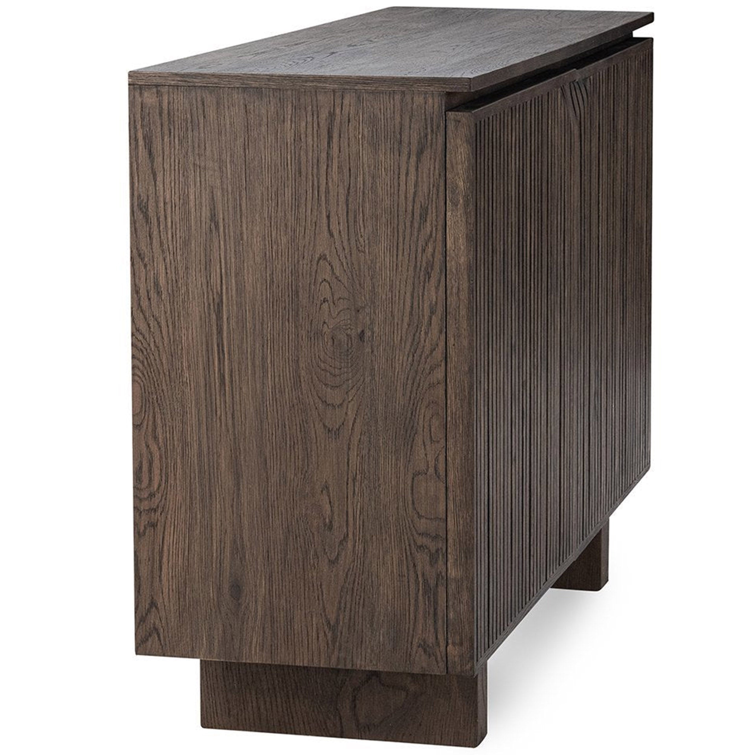 Roya 2Dr Cabinet, Toasted Brown