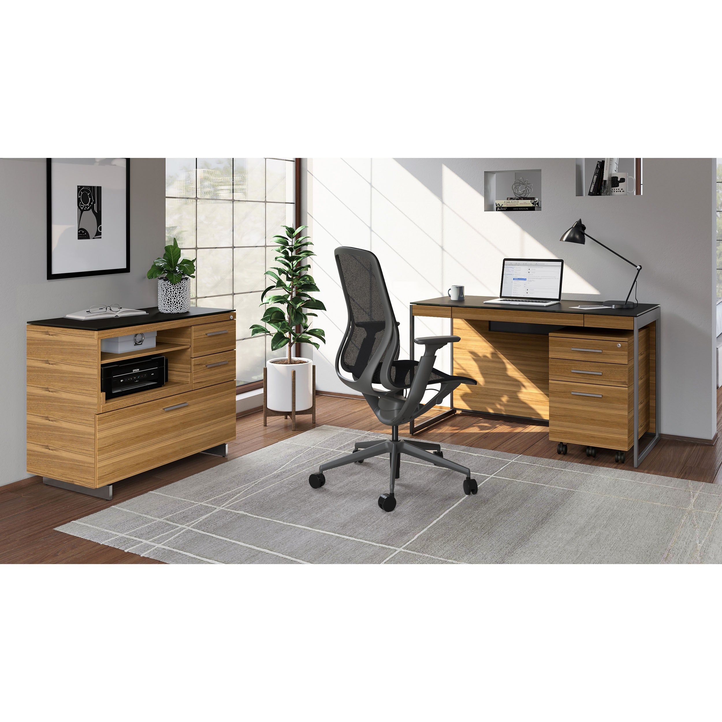 Sequel 20 6103, Natural Walnut/Satin Nickel