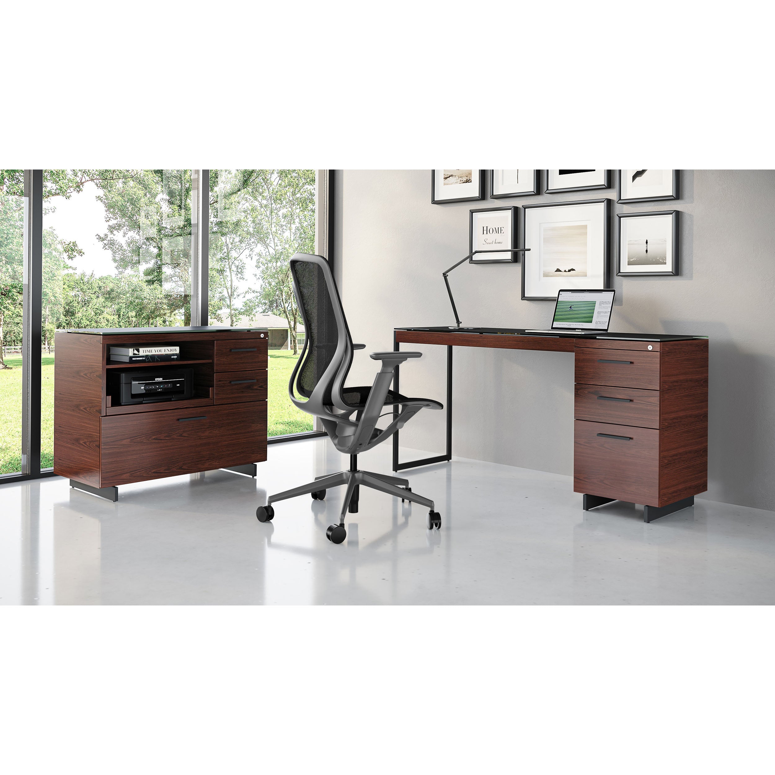 Sequel 20 6114, Chocolate Stained Walnut/Black