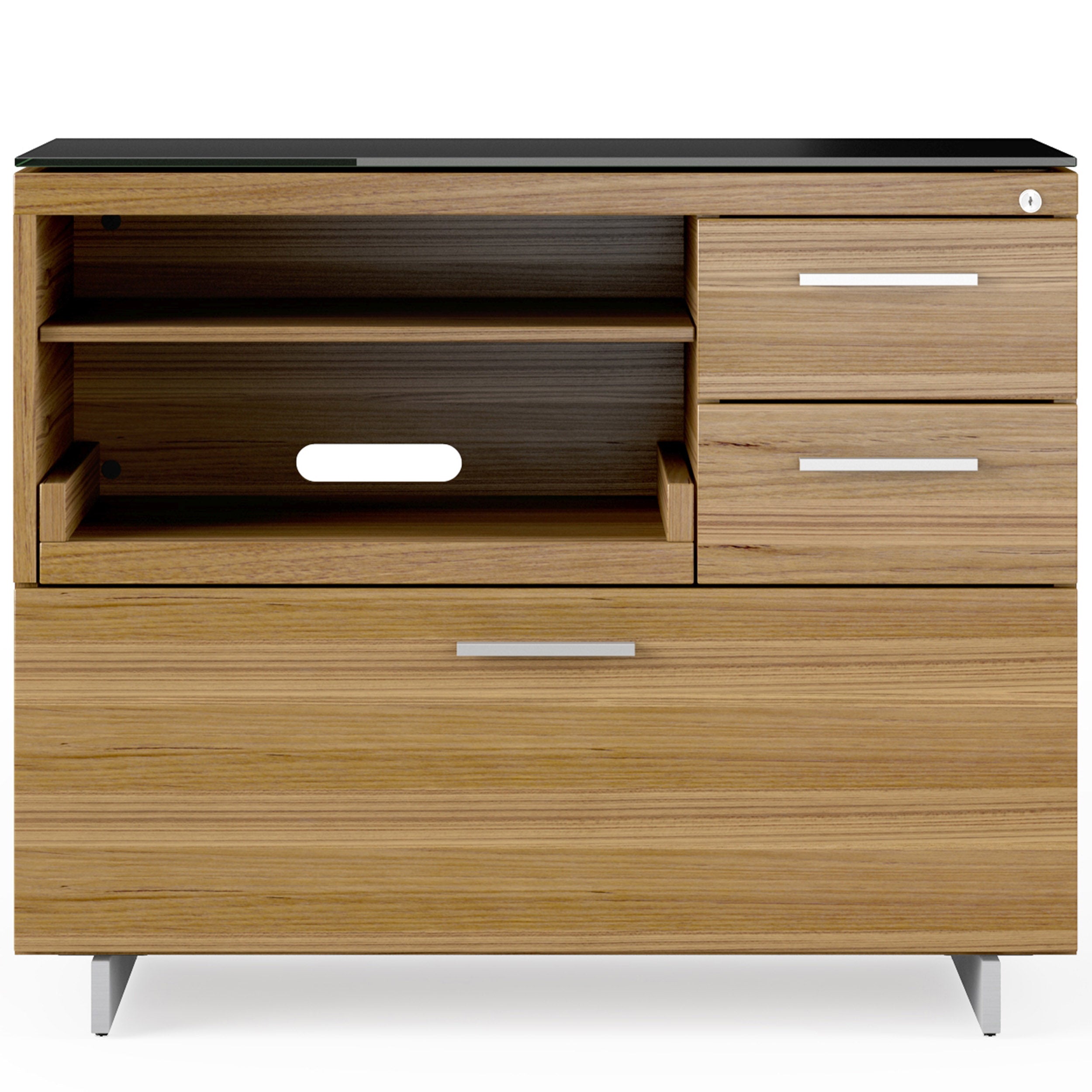 Sequel 20 6117, Natural Walnut/Satin Nickel