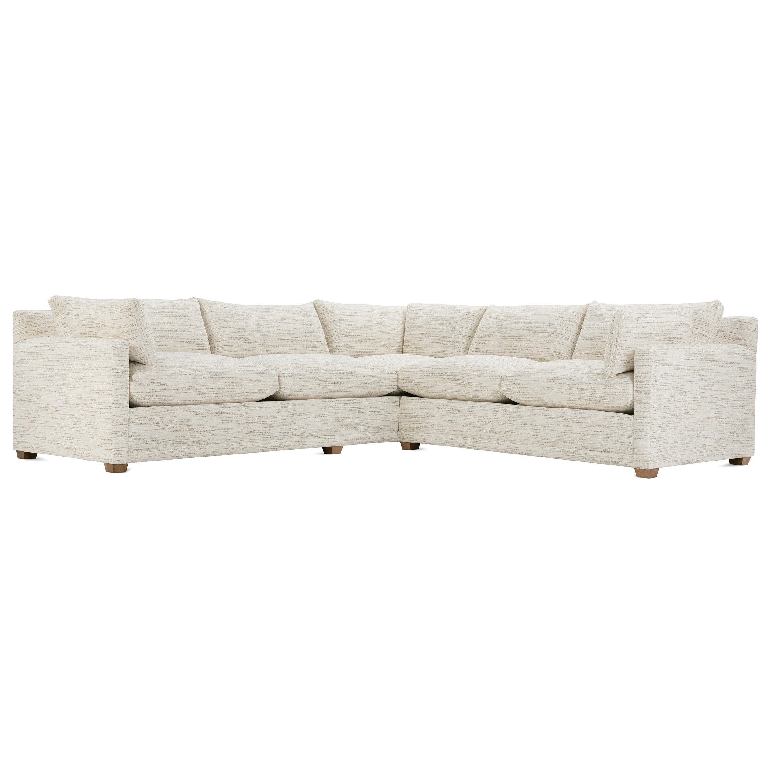 Sylvie Quick Ship 2-Piece Sectional, Beige