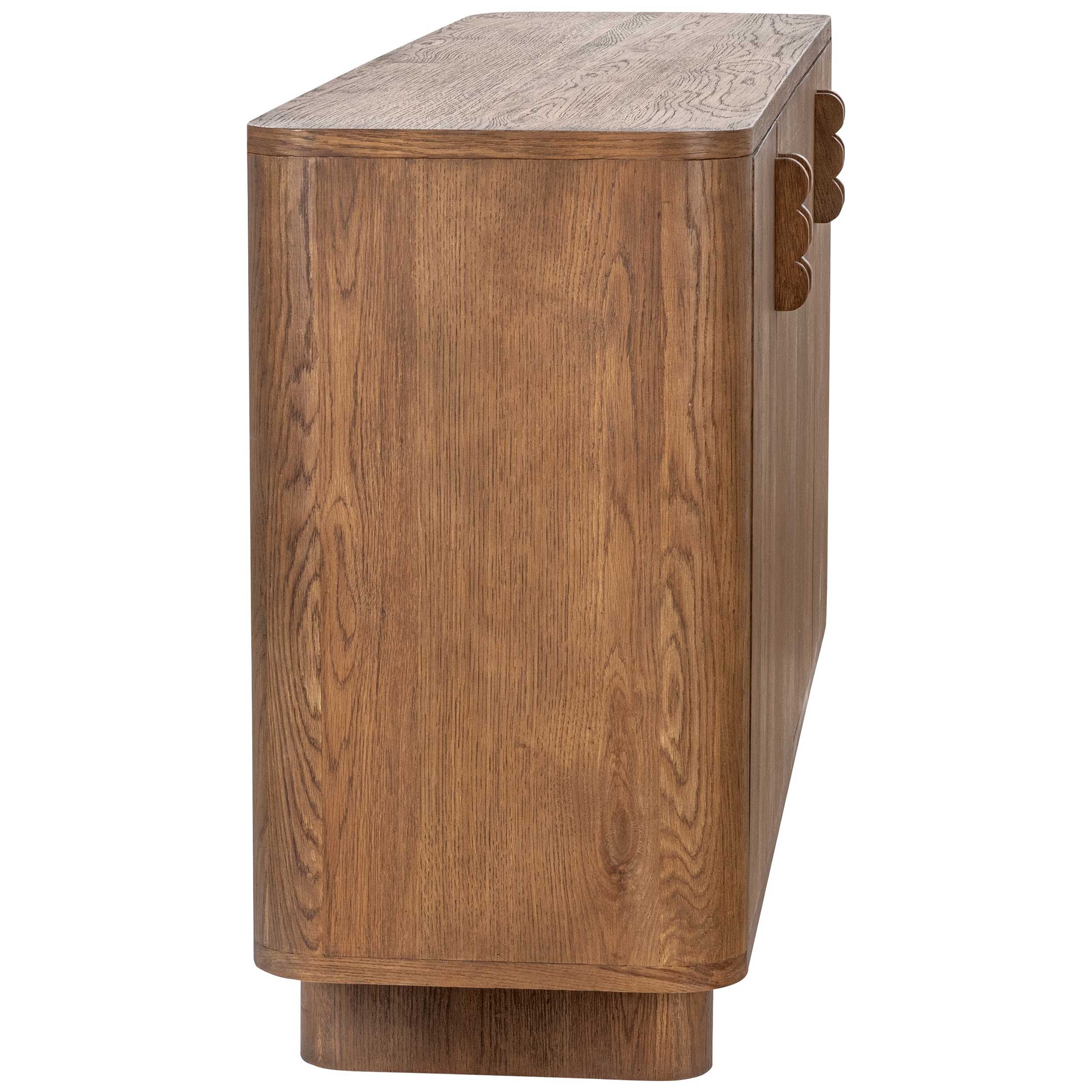 Tacoma Solid Wood 4Dr Buffet, Tawny Brown