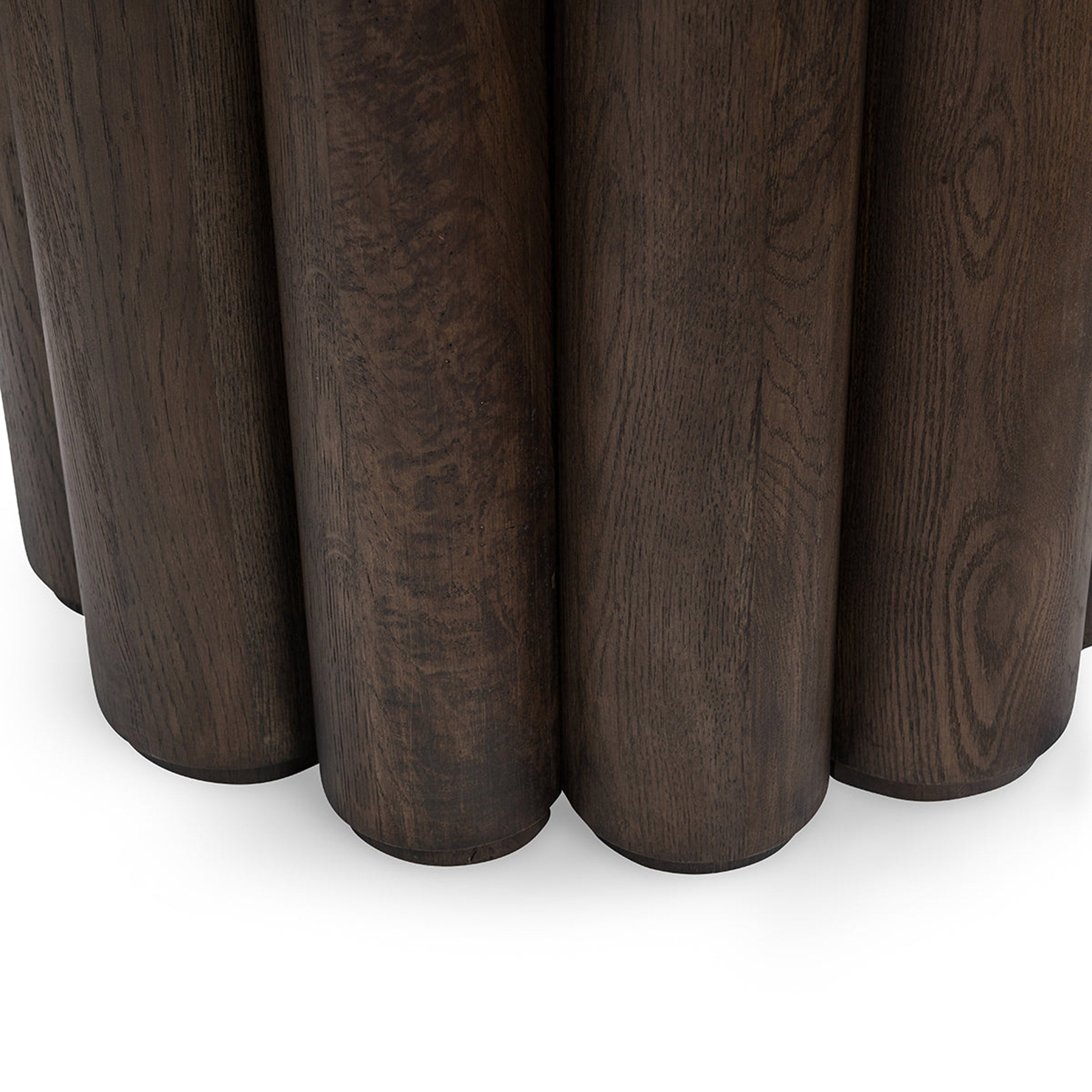 Tiber Solid Wood Dining Table, Toasted Brown