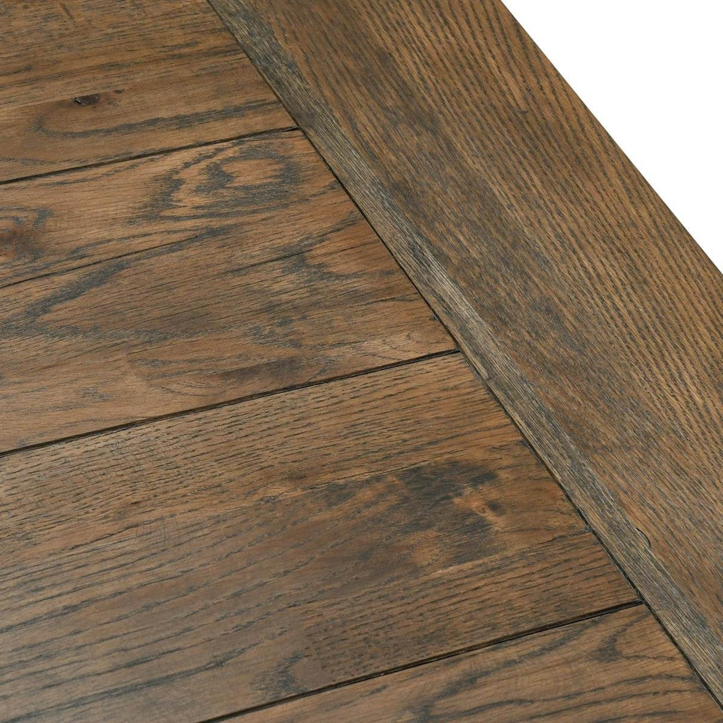 Troy Coffee Table, Suede Brown
