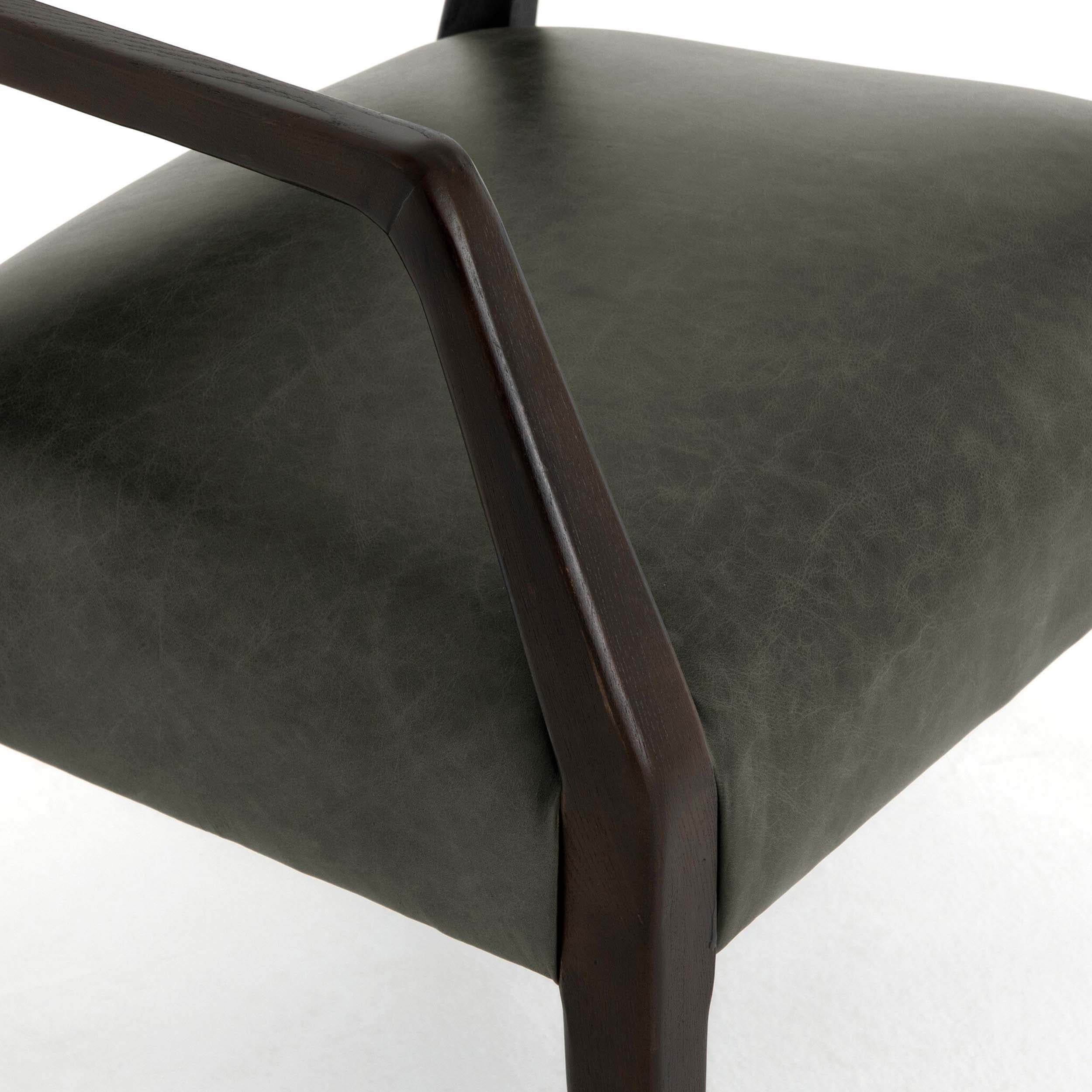 Tyler Armchair, Chaps Ebony