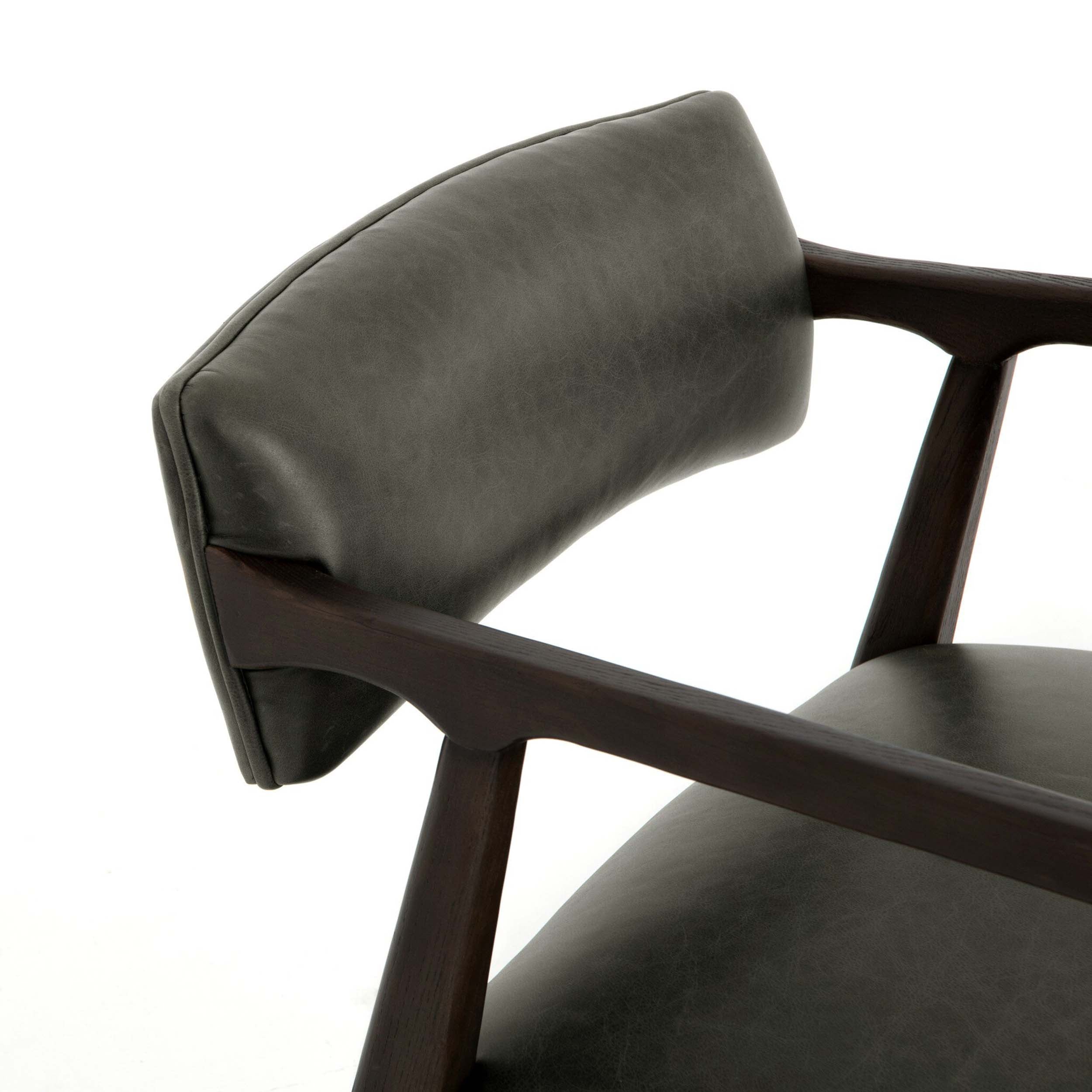 Tyler Armchair, Chaps Ebony