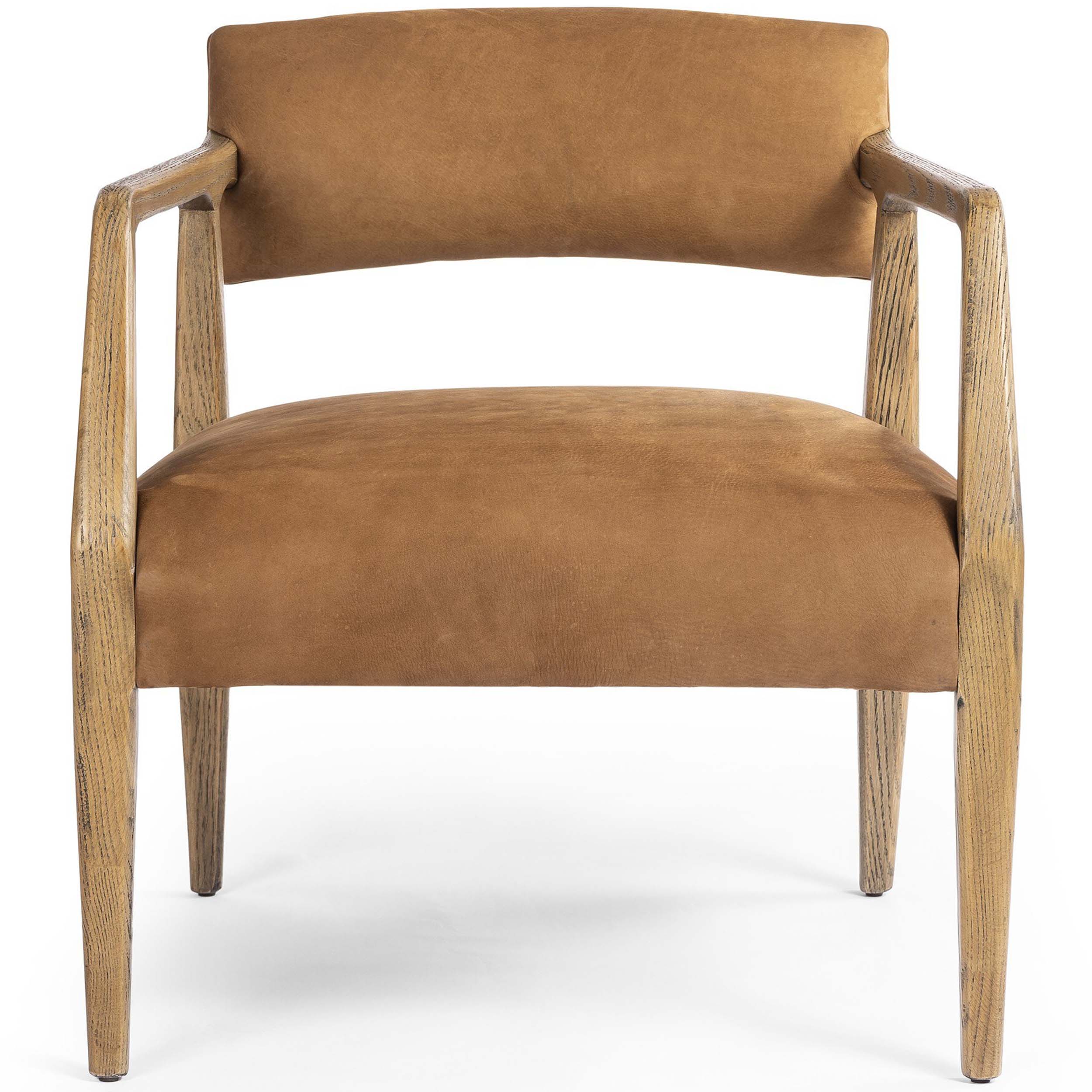Tyler Armchair, Nubuck Cognac