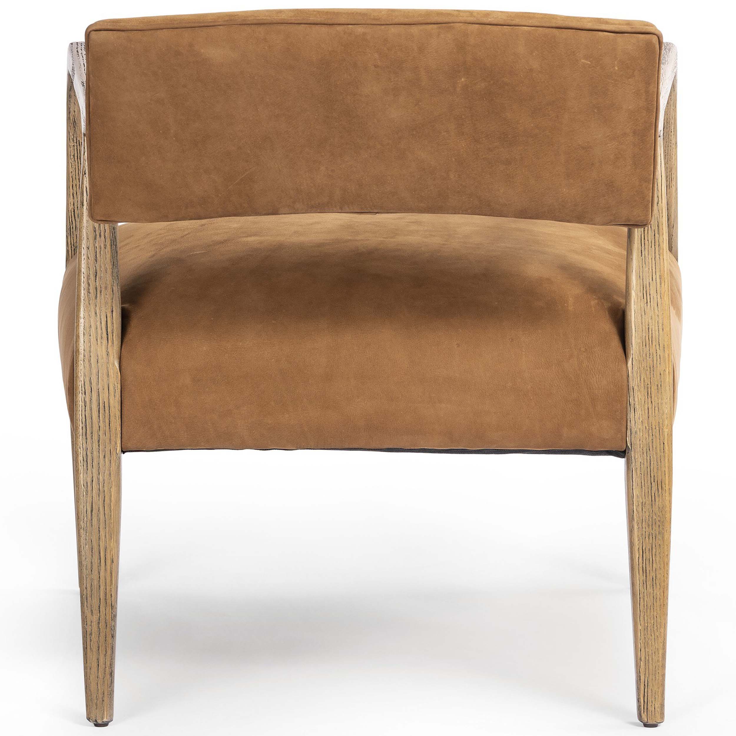 Tyler Armchair, Nubuck Cognac