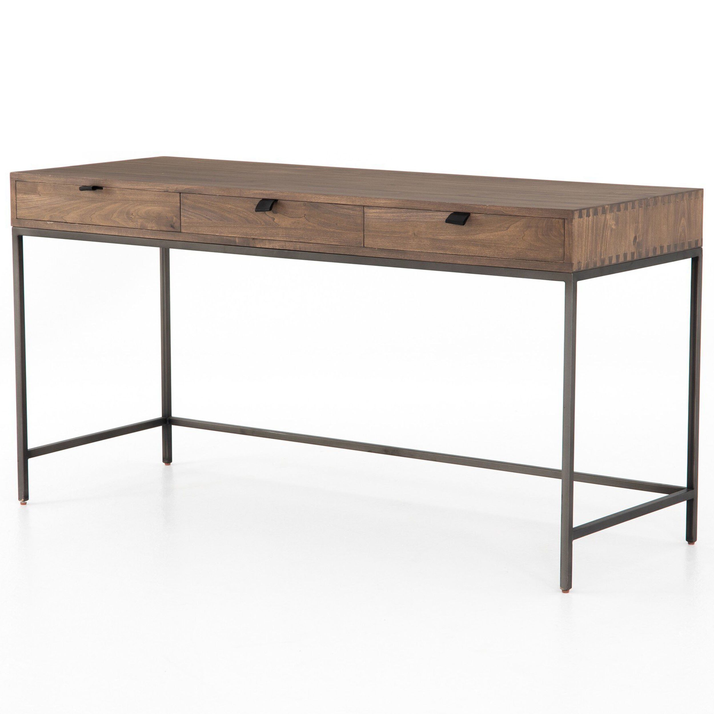 Trey Modular Writing Desk, Auburn Poplar
