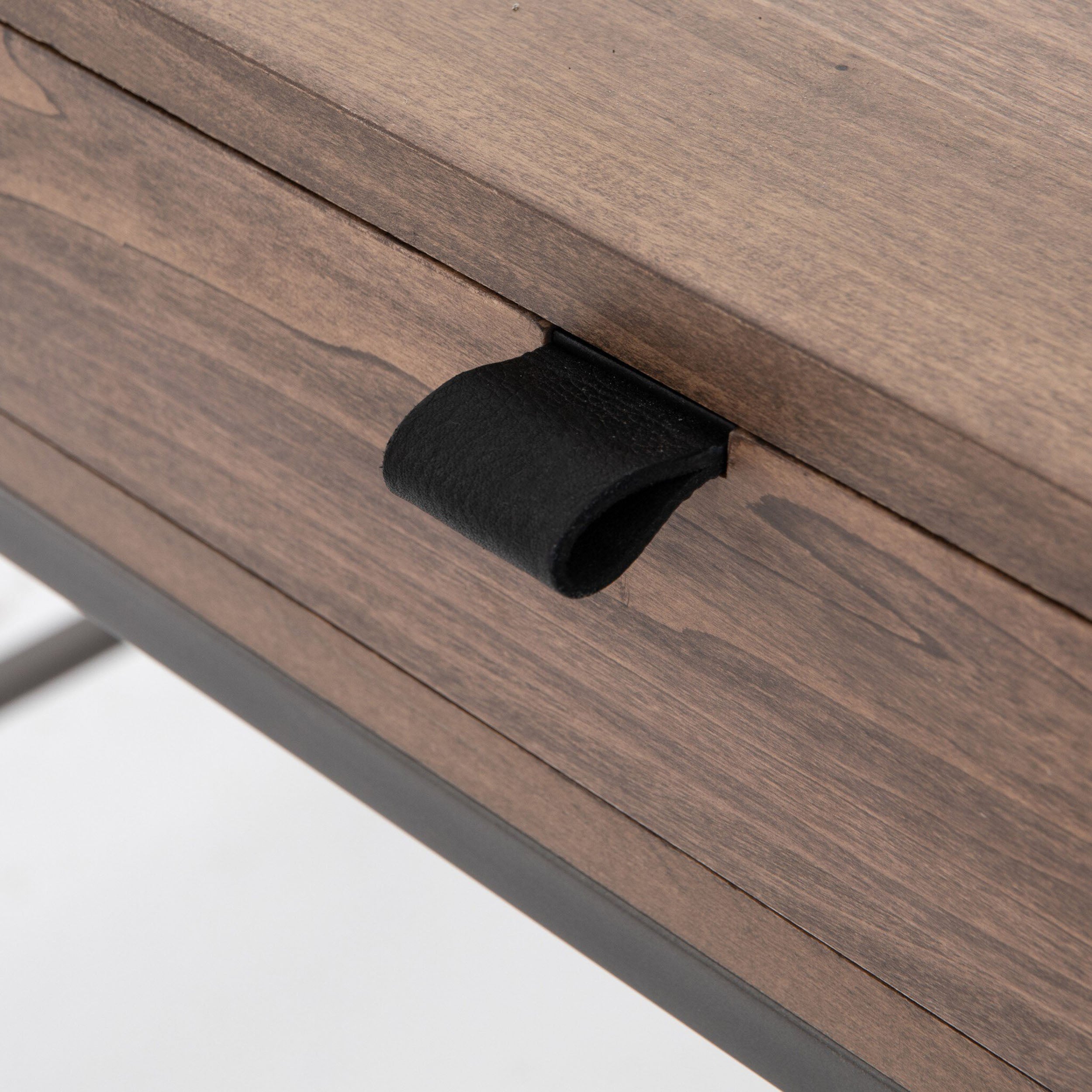 Trey Modular Writing Desk, Auburn Poplar