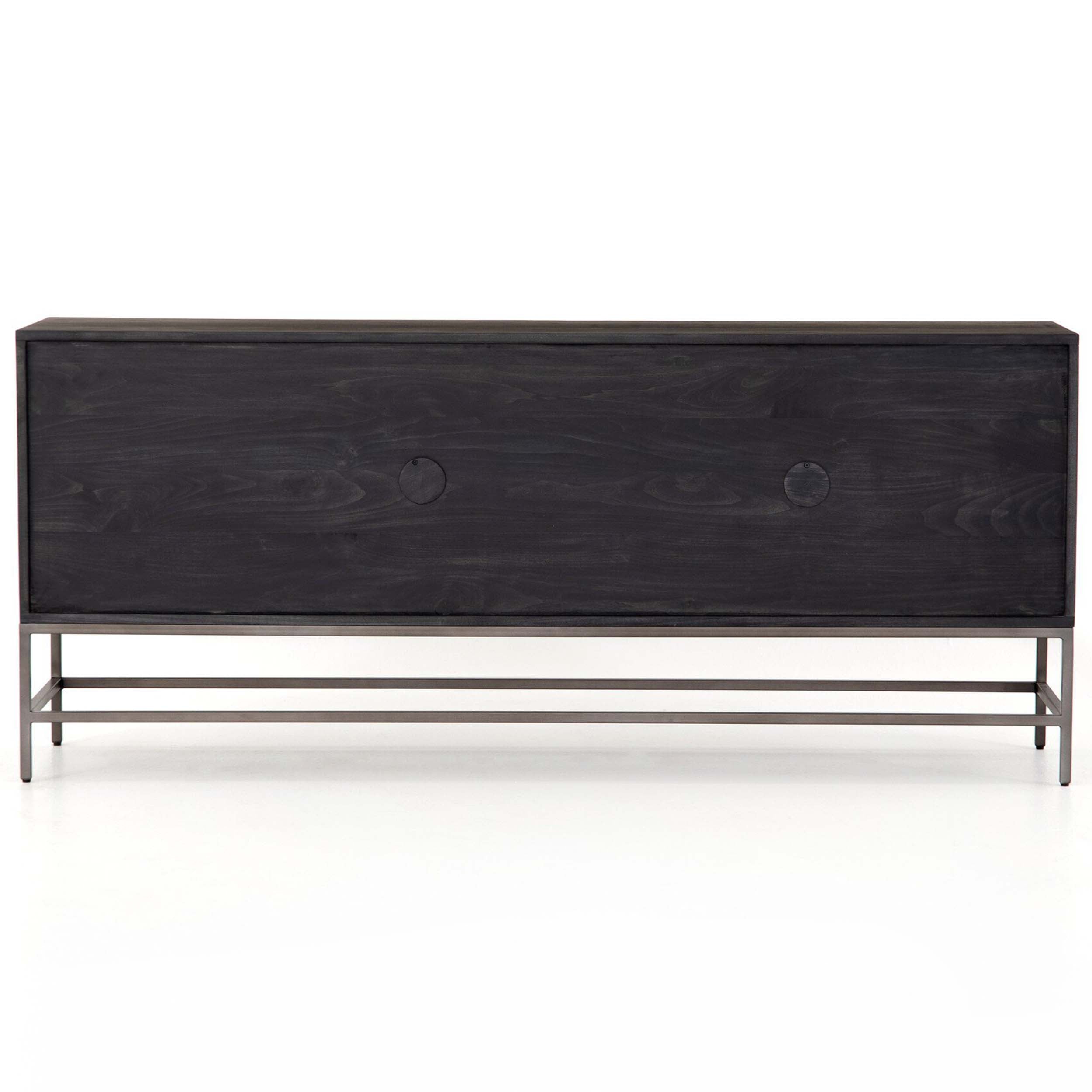 Trey Sideboard, Black Wash Poplar