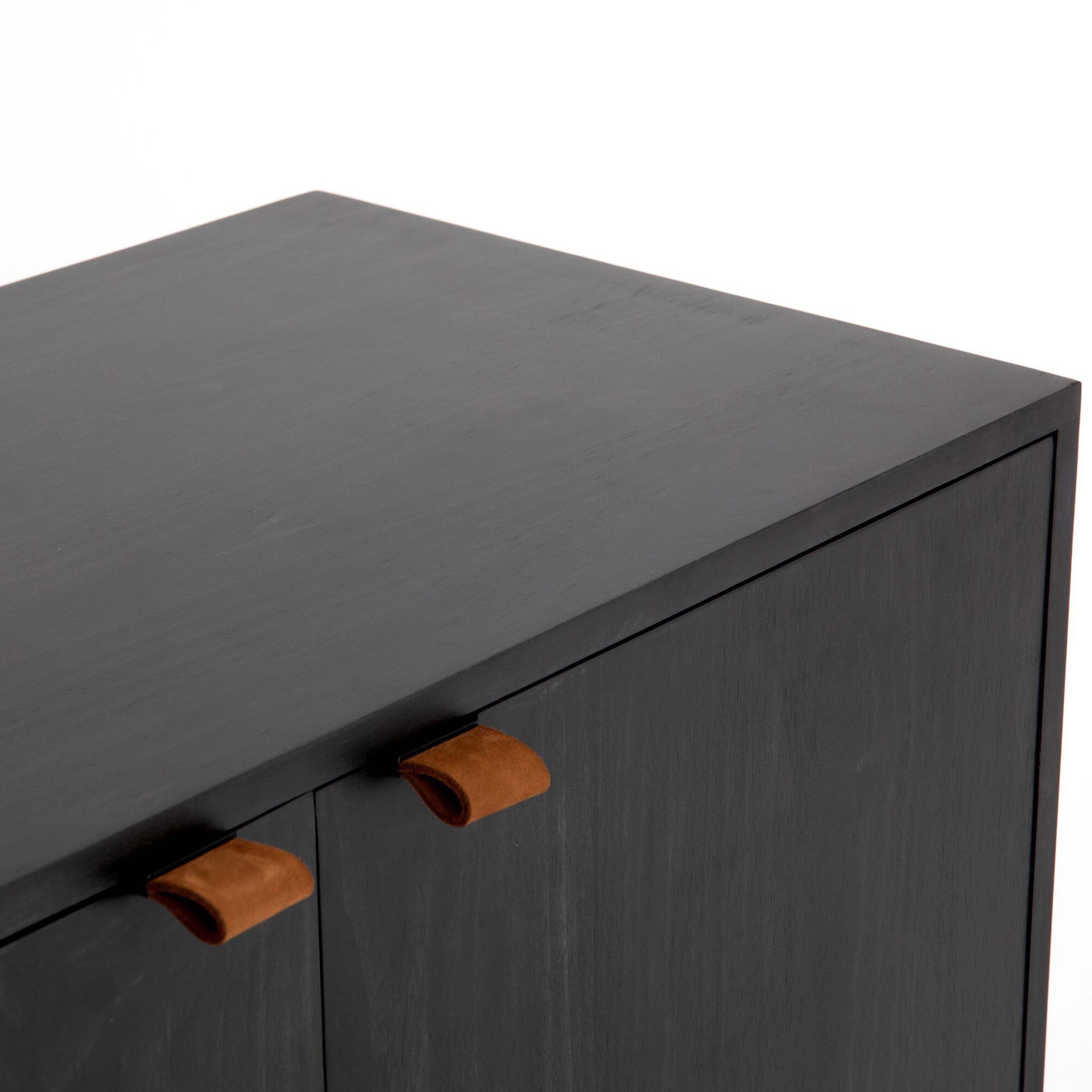 Trey Sideboard, Black Wash Poplar