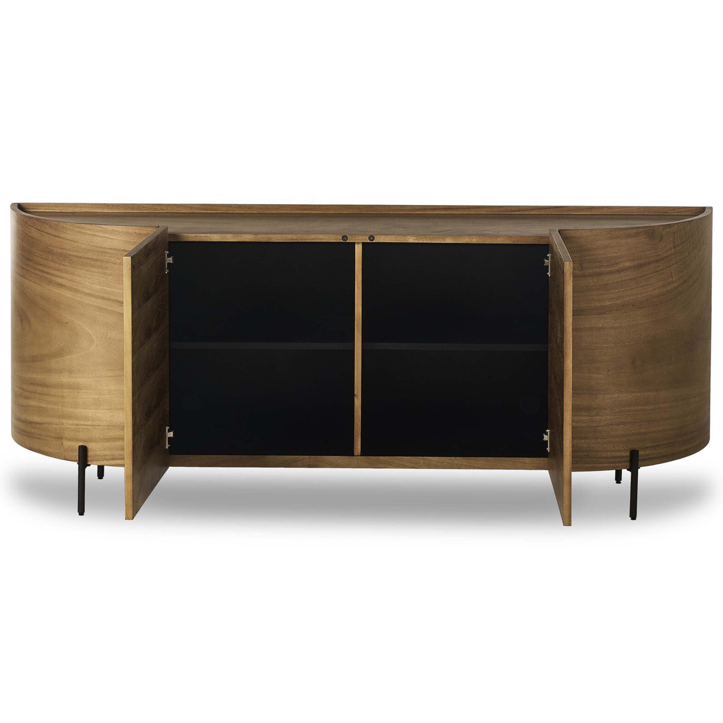 Lunas Sideboard, Gold Guanacaste
