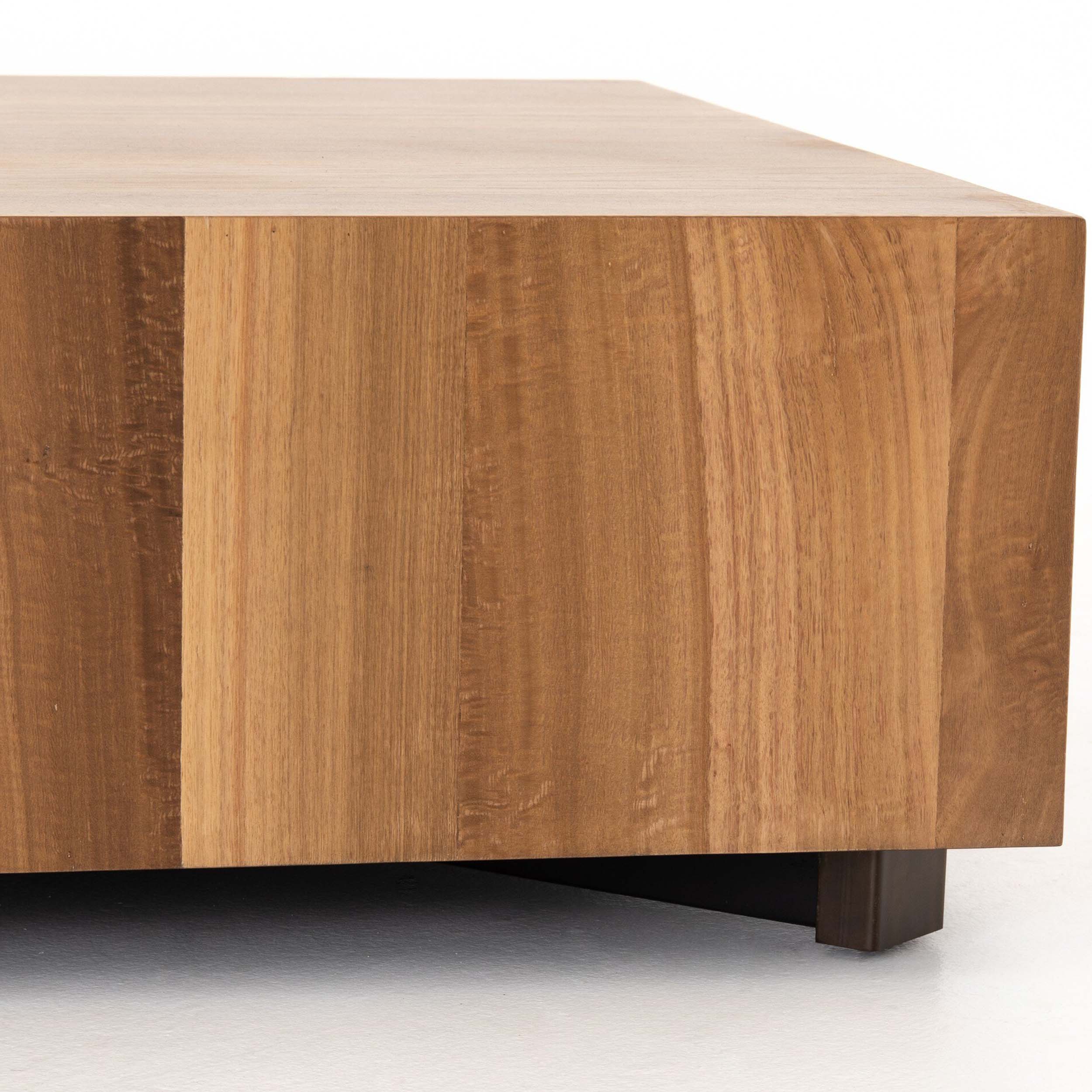 Hudson Square Coffee Table, Natural Yukas Resin